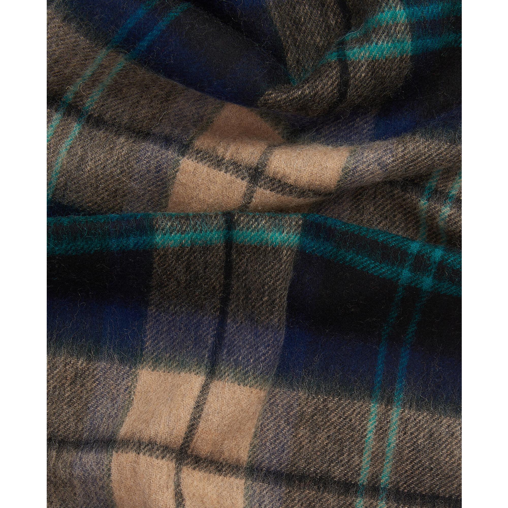 Product image 4 of 4 of Barbour Wool/Cashmere Tartan Scarf - Green Loch