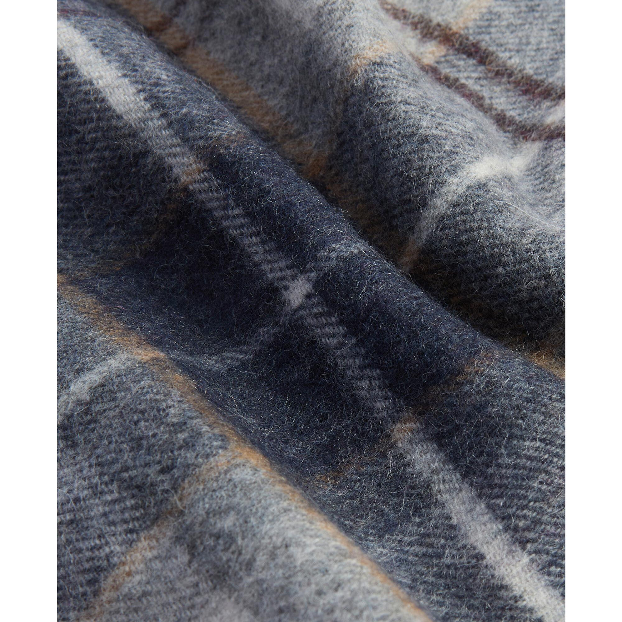 Product image 7 of 7 of Barbour Wool/Cashmere Tartan Scarf - Grey Midnight Tartan
