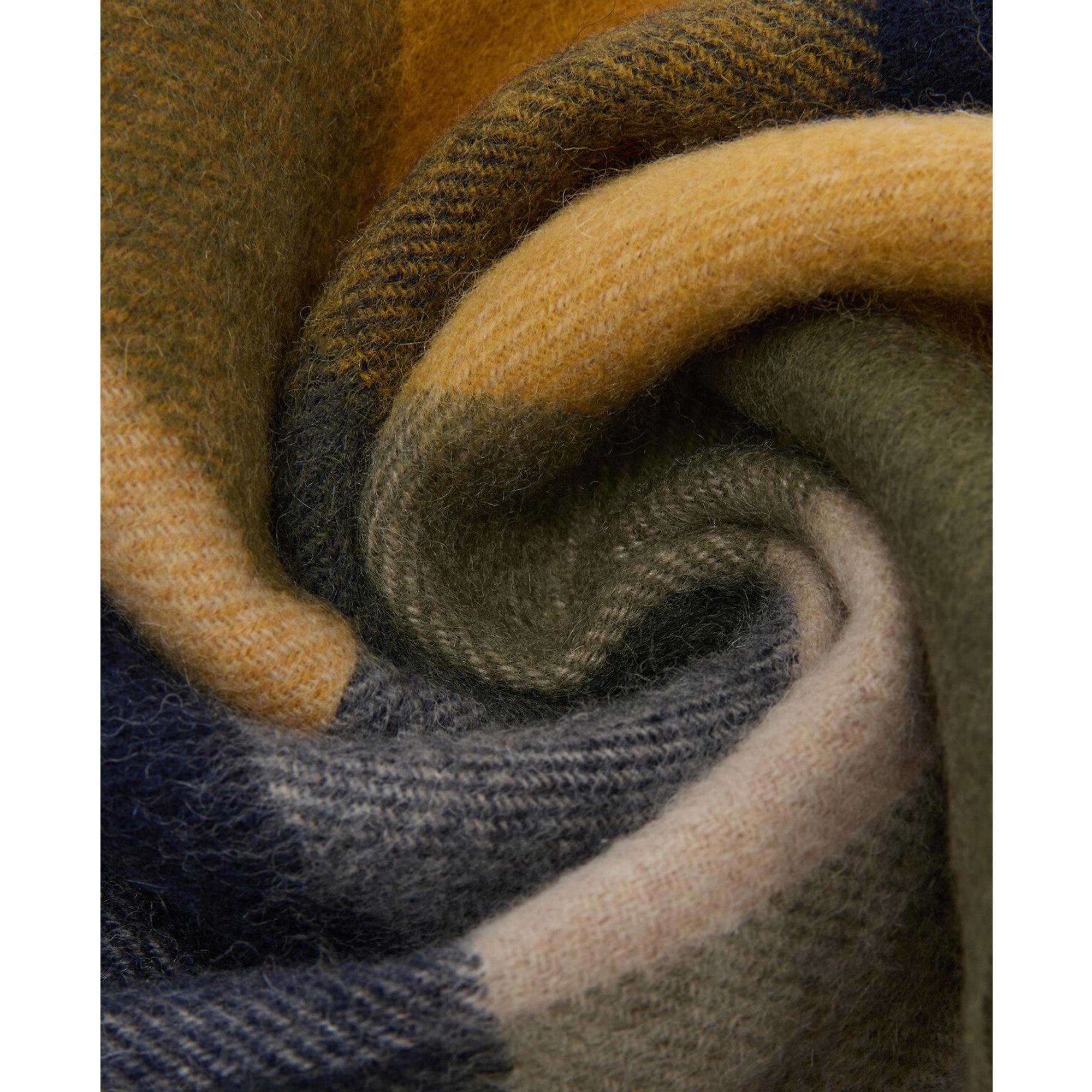 Product image 8 of 8 of Barbour Large Tattersall Scarf - Forest Mist