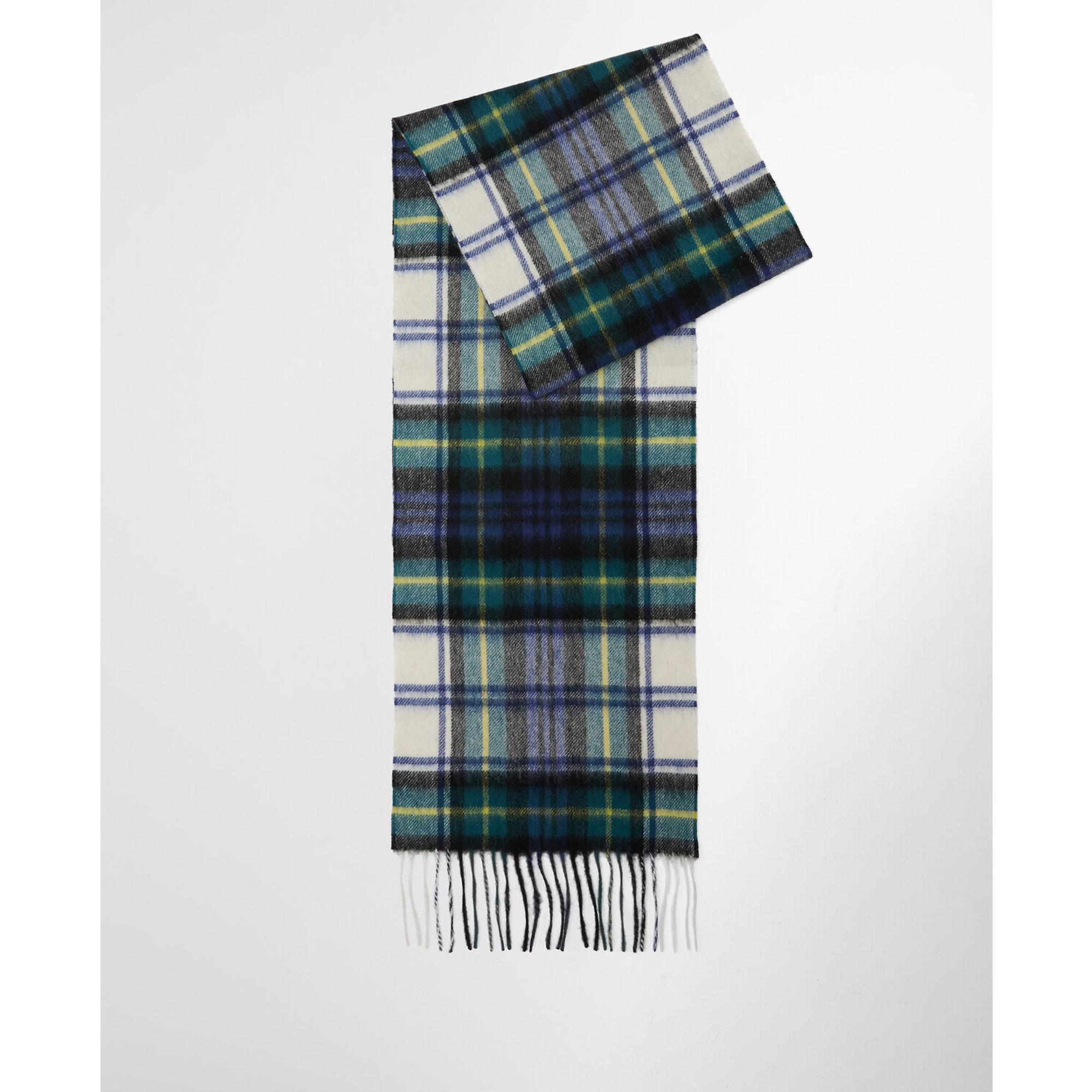 Product image 3 of 7 of Barbour New Check Tartan Scarf - Lambswool & Cashmere Mix - Dress Gordon