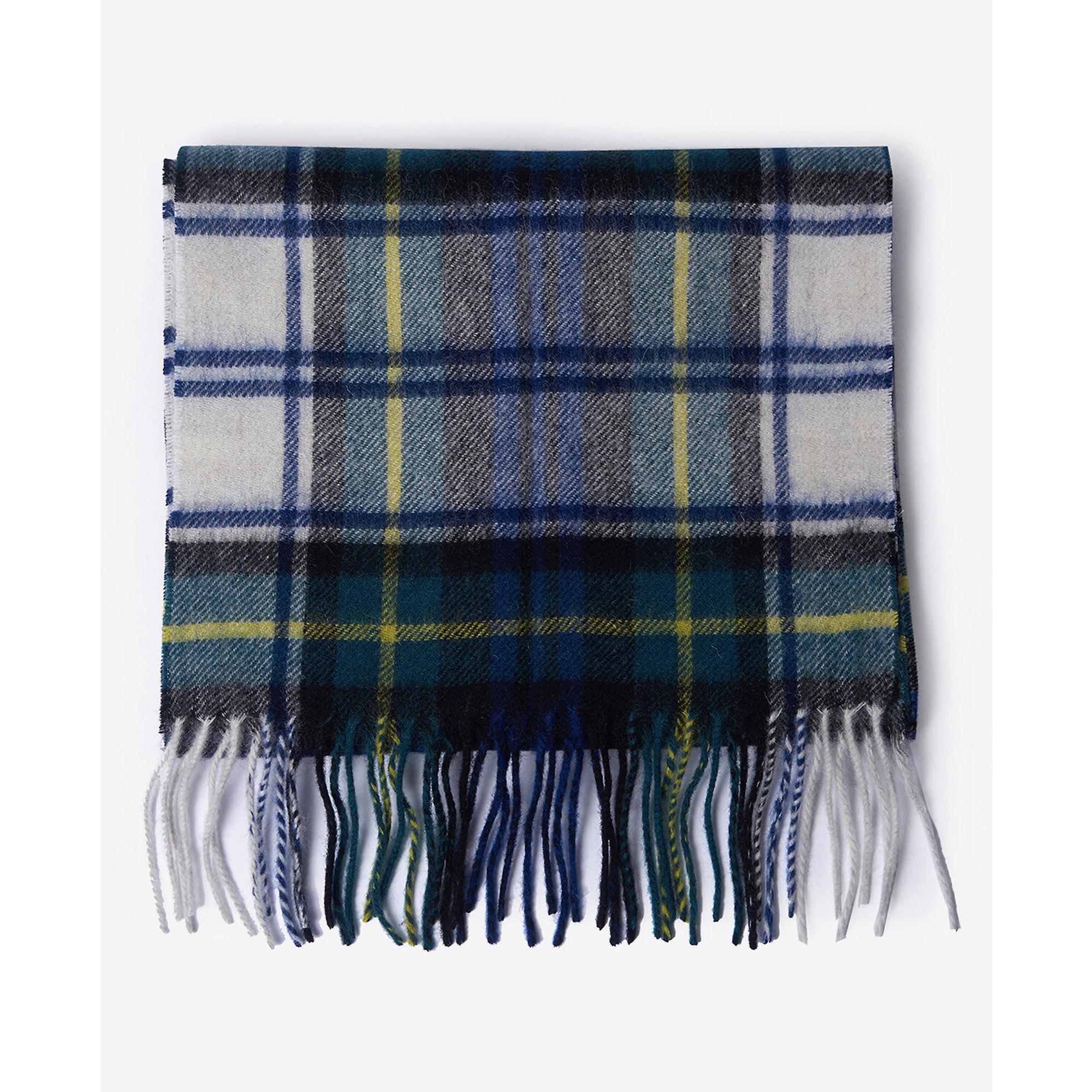 Product image 5 of 7 of Barbour New Check Tartan Scarf - Lambswool & Cashmere Mix - Dress Gordon
