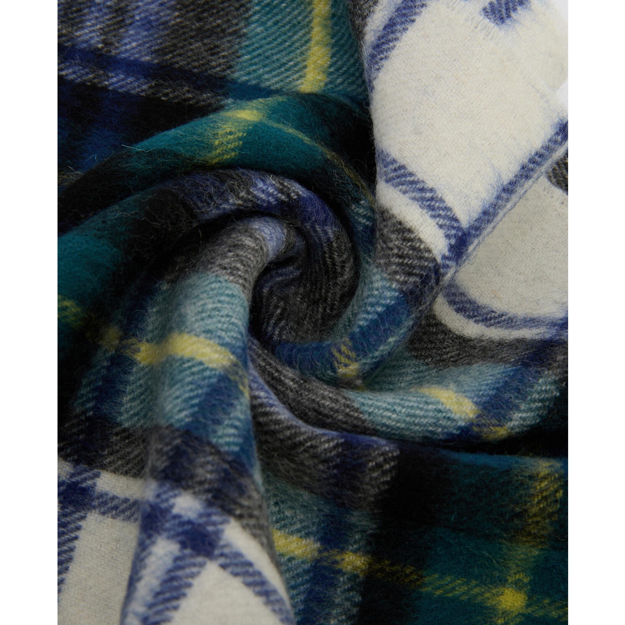 Product image 7 of 7 of Barbour New Check Tartan Scarf - Lambswool & Cashmere Mix - Dress Gordon