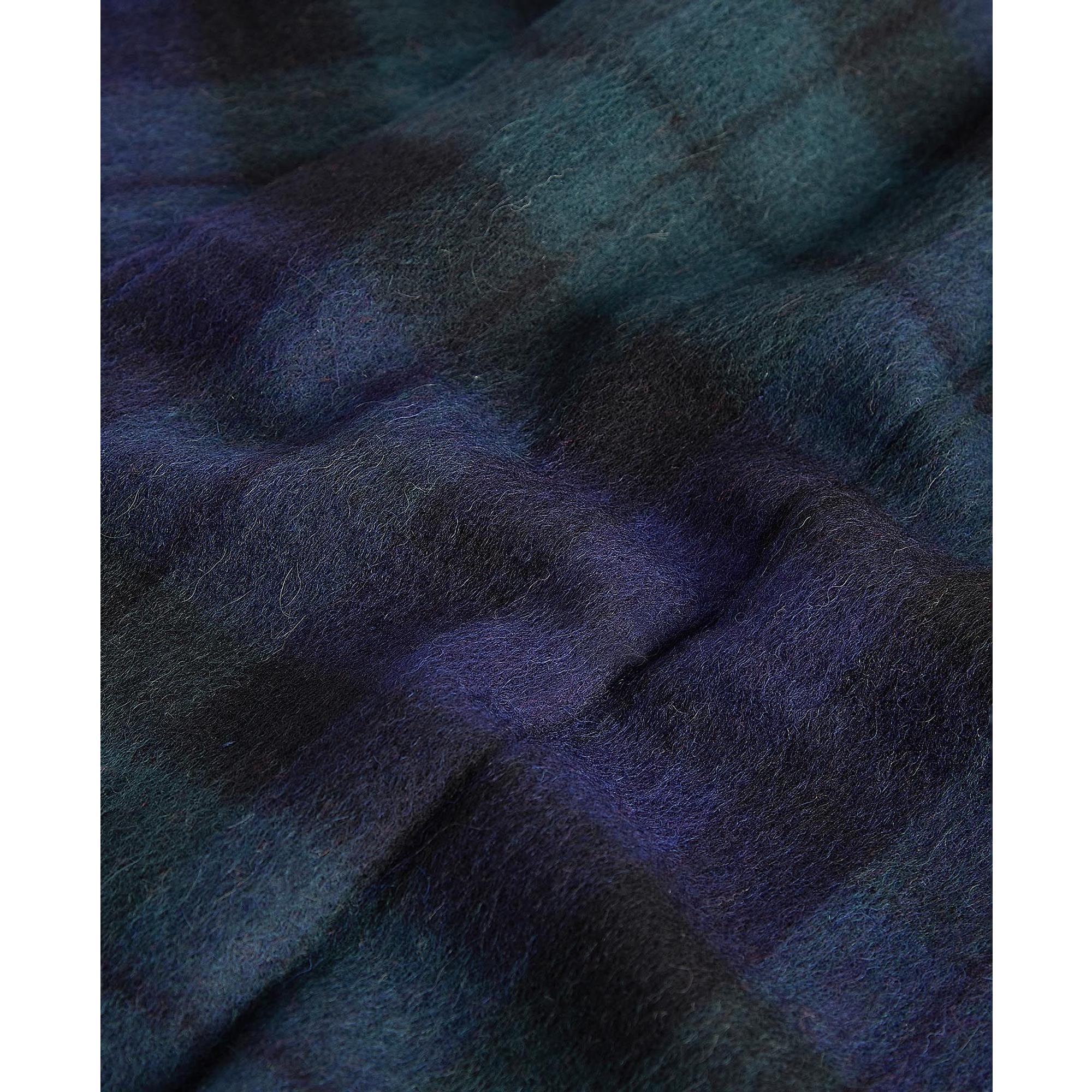 Product image 5 of 5 of Barbour New Check Tartan Scarf - Lambswool & Cashmere Mix - Black Watch