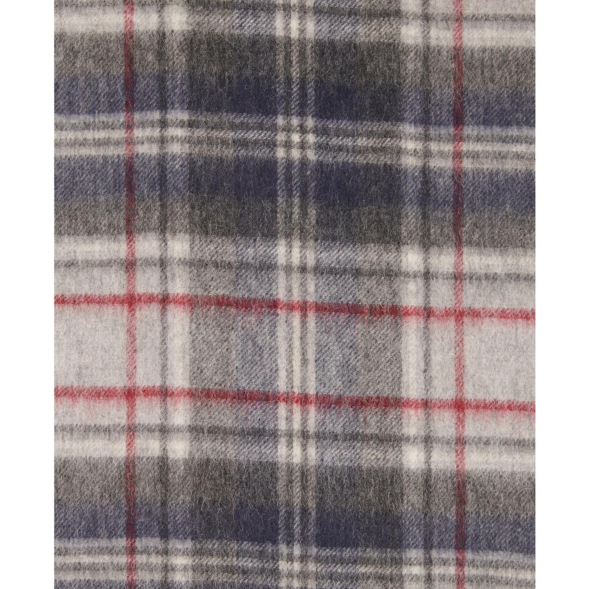 Product image 5 of 5 of Barbour New Check Tartan Scarf - Lambswool & Cashmere Mix - Blue Granite
