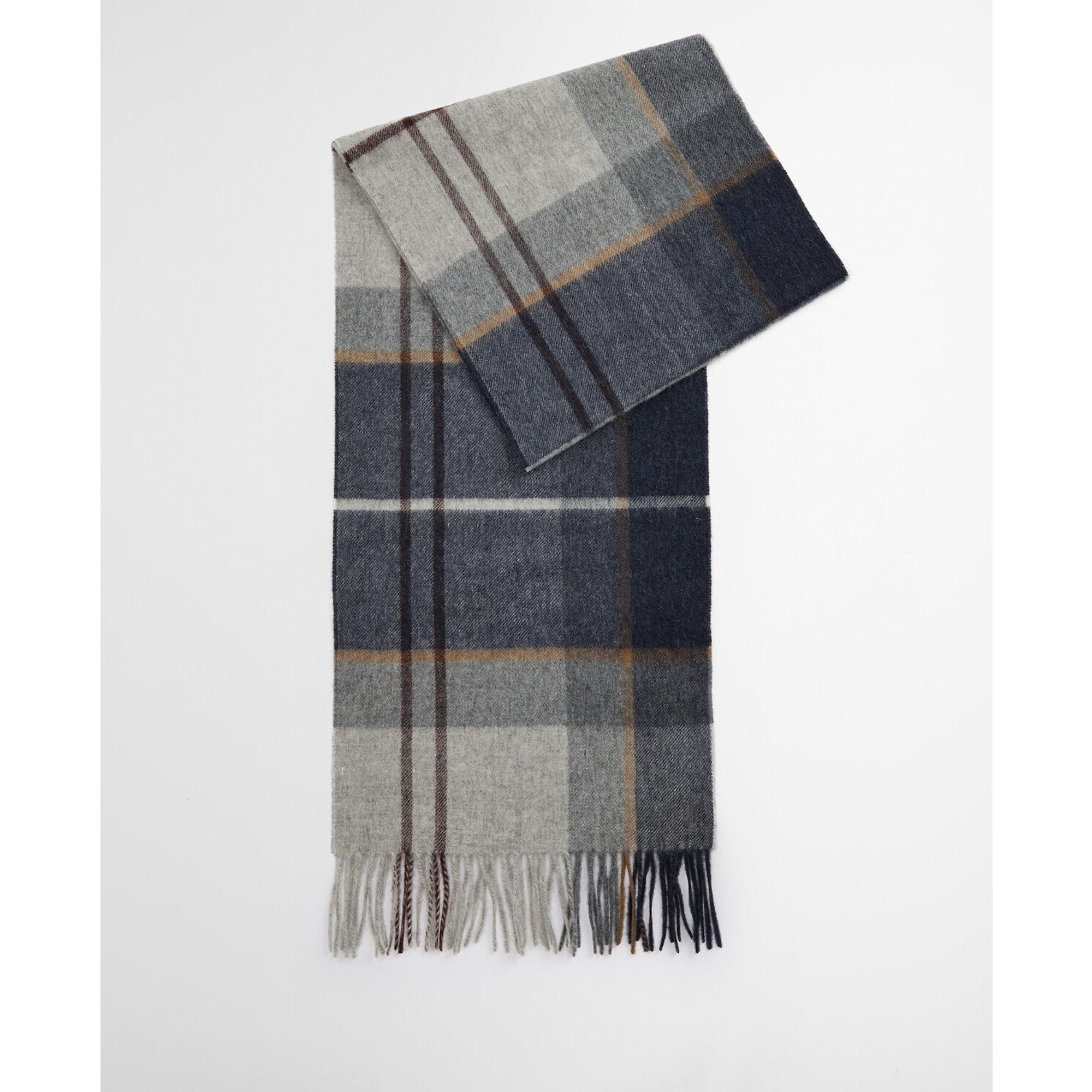 Product image 3 of 7 of Barbour Carrbridge Tartan Scarf - Grey Midnight Tartan