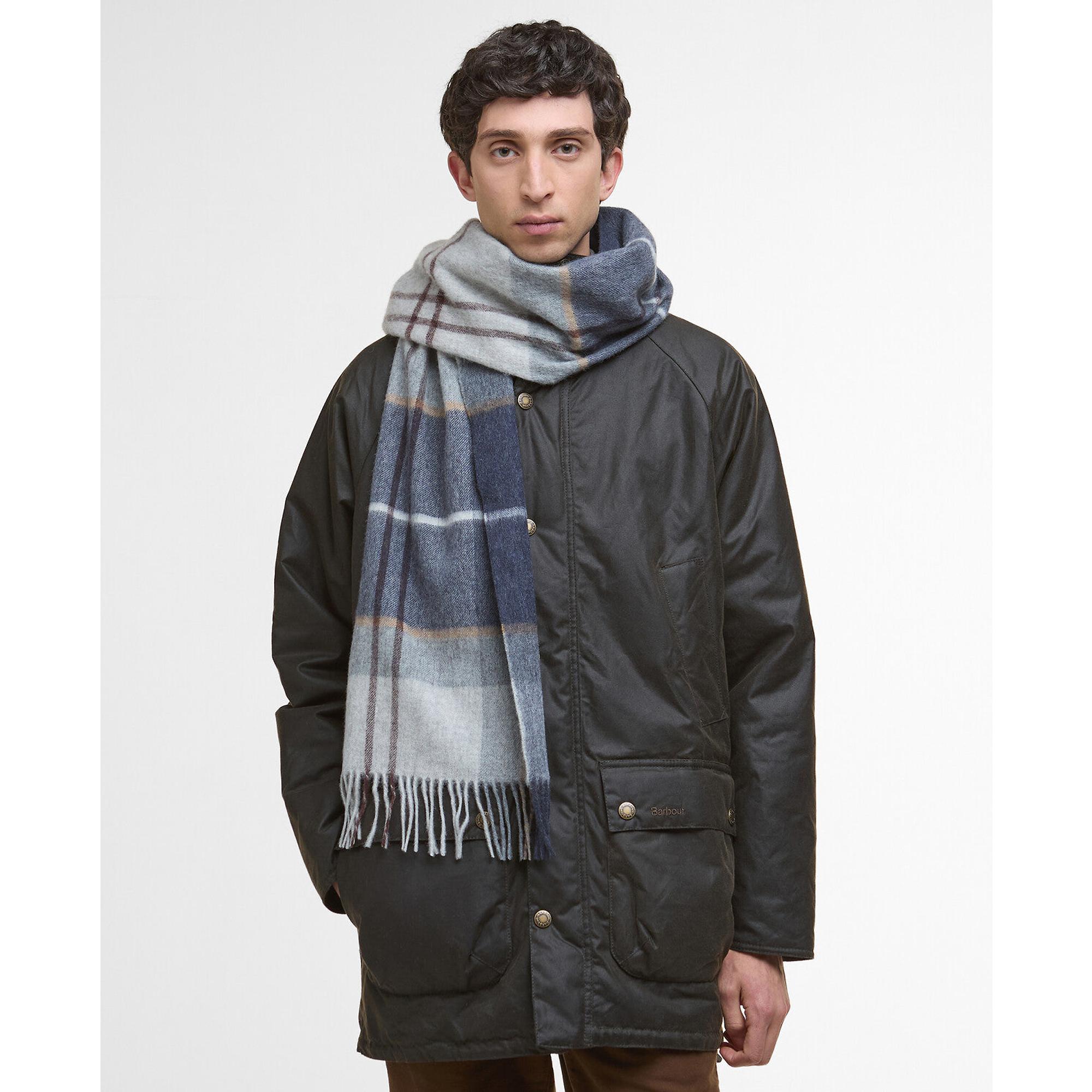 Product image 2 of 7 of Barbour Carrbridge Tartan Scarf - Grey Midnight Tartan