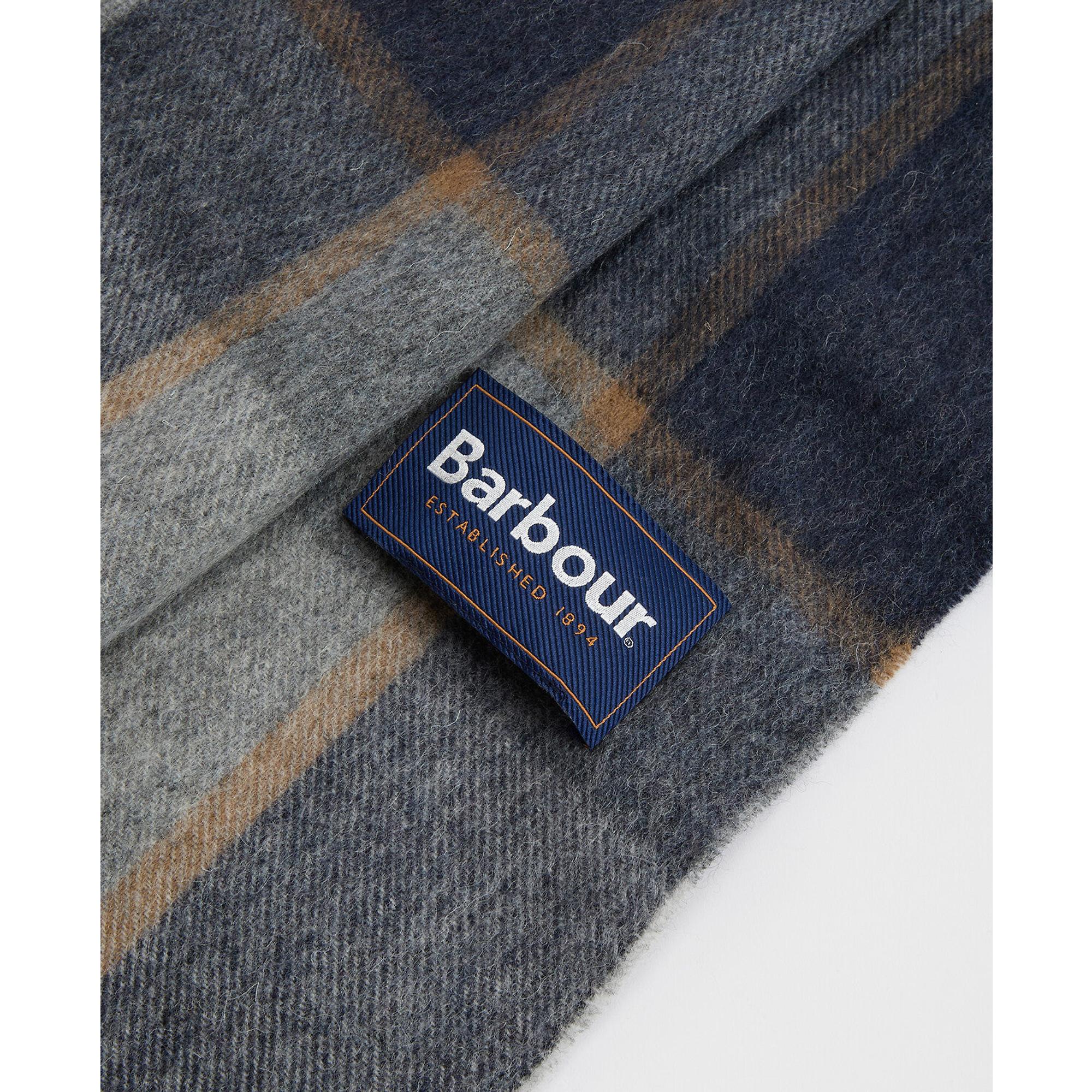 Product image 5 of 7 of Barbour Carrbridge Tartan Scarf - Grey Midnight Tartan