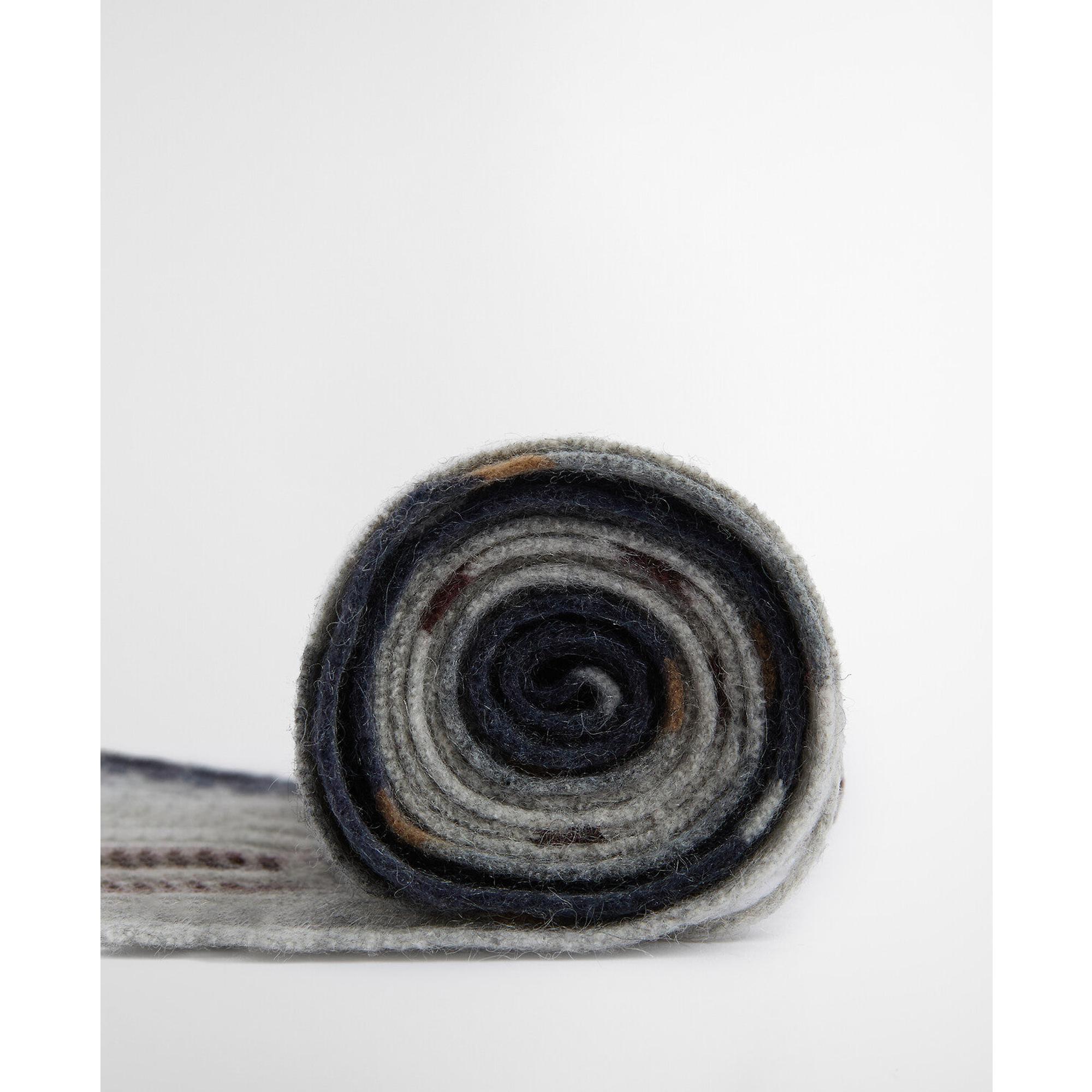 Product image 6 of 7 of Barbour Carrbridge Tartan Scarf - Grey Midnight Tartan