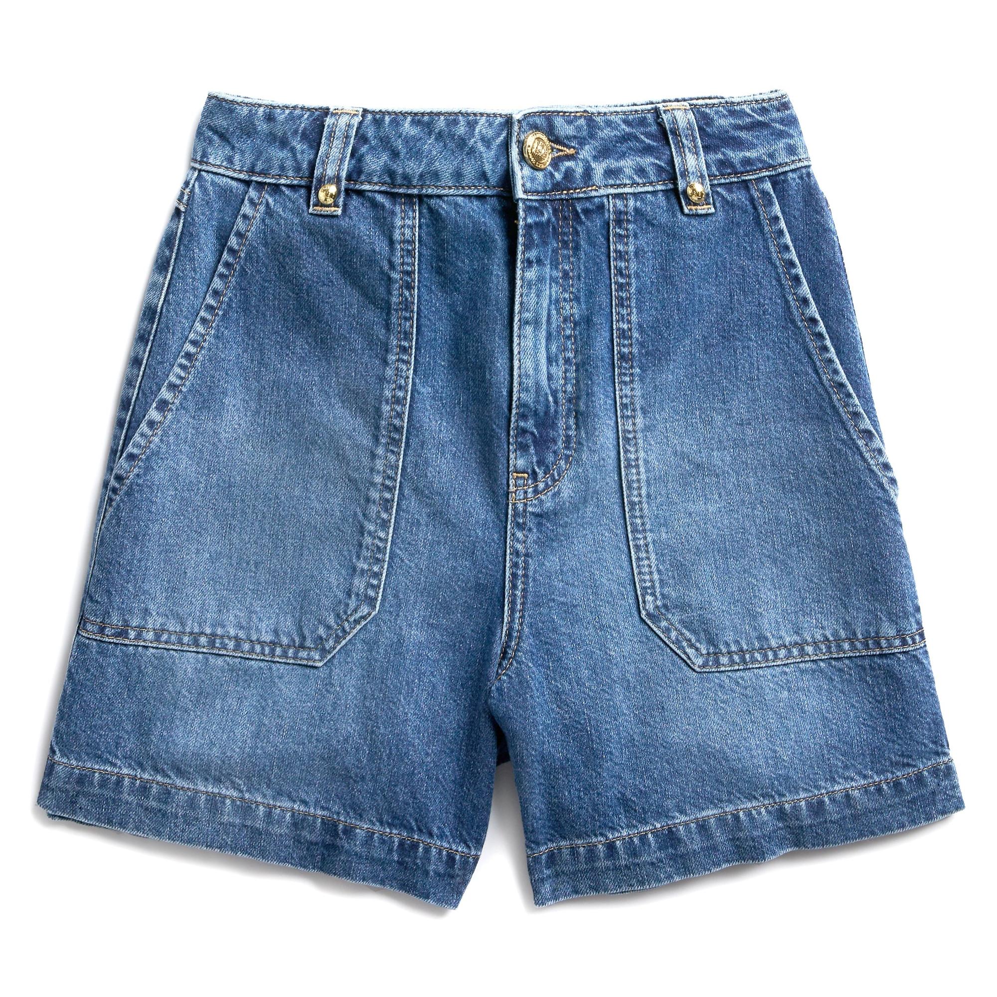 Product image 1 of 7 of Holland Cooper Women's Utility Denim Shorts - Denim