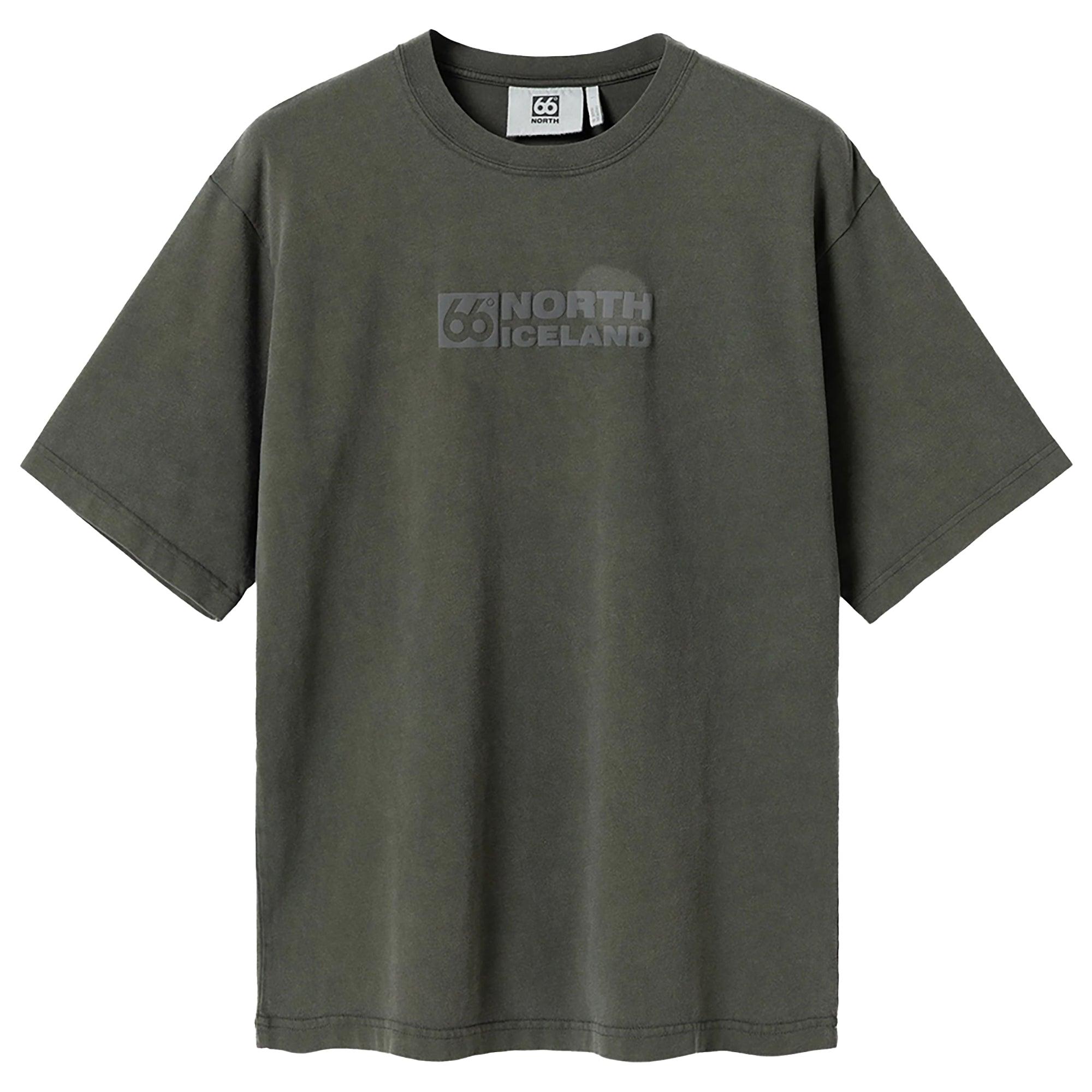 Product image 1 of 3 of 66°North Men's Borgir T-Shirt - Alpine Grimmia