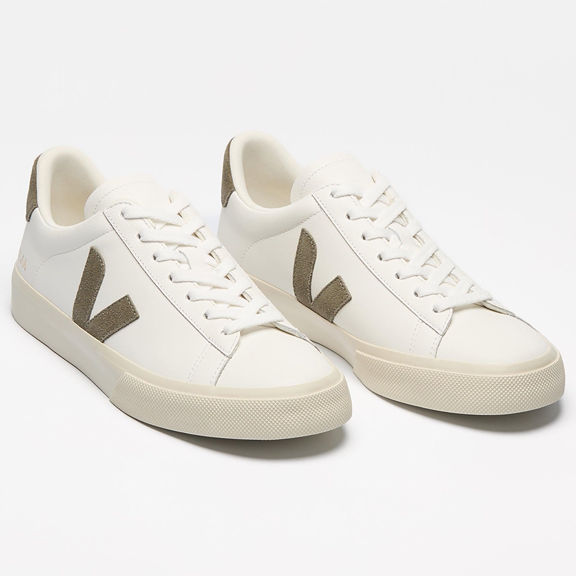 Product image 2 of 4 of VEJA Women's Campo Leather Sneakers - White Kaki