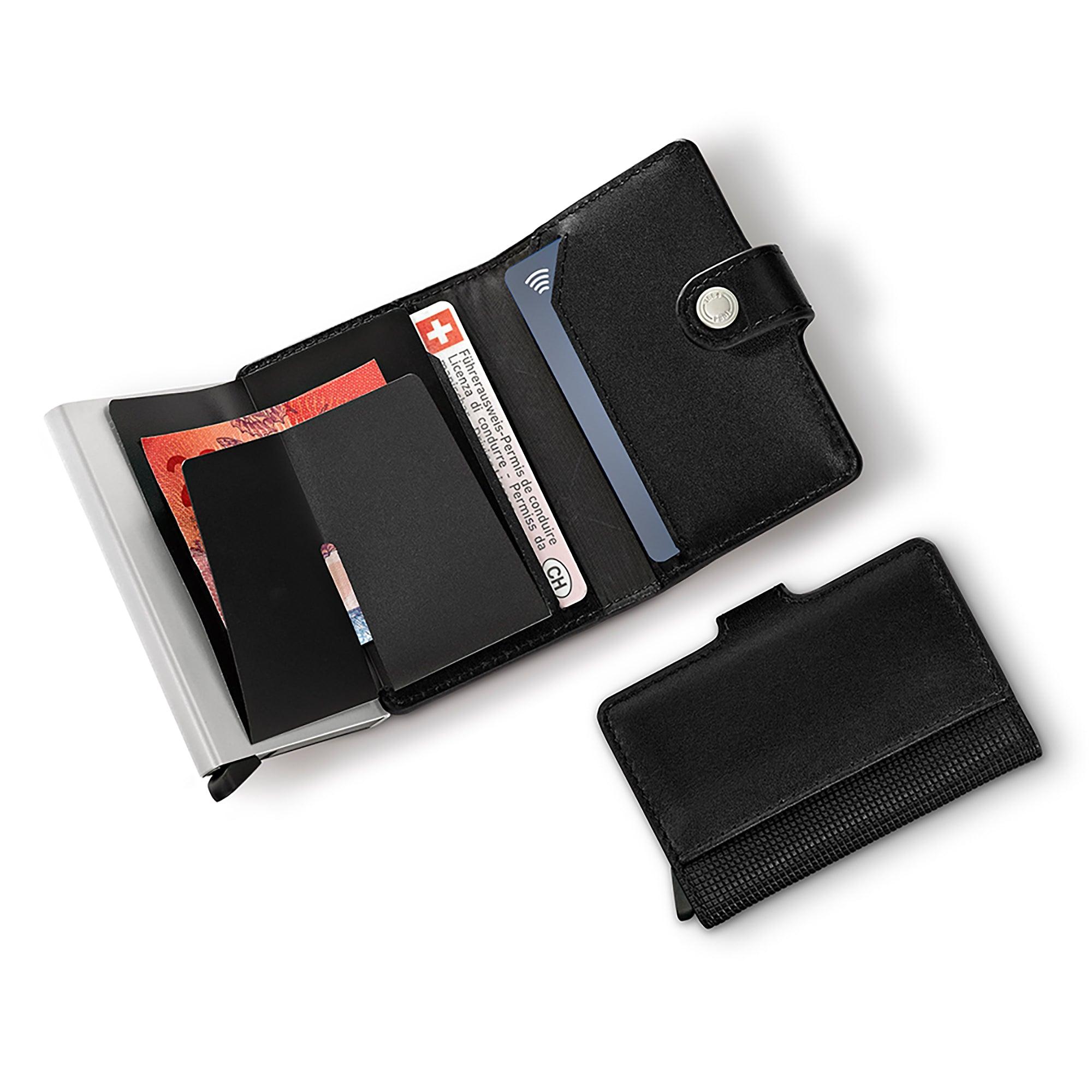 Product image 2 of 7 of Victorinox Altius Secrid Leather Card Wallet - Black