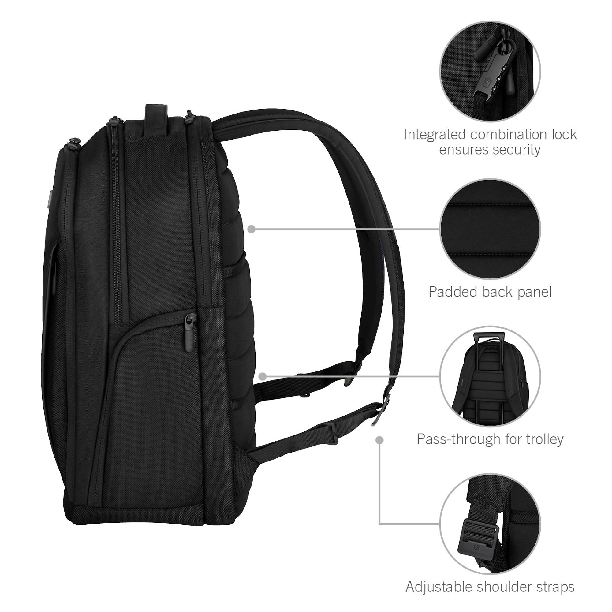 Product image 5 of 12 of Victorinox Altmont Professional 15" Essential Laptop Backpack - Black