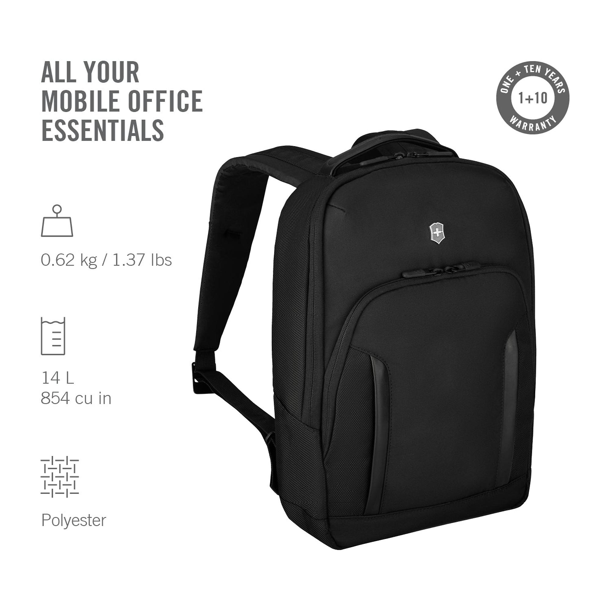 Product image 3 of 13 of Victorinox Altmont Professional Slim 14'' City Laptop Backpack - Black