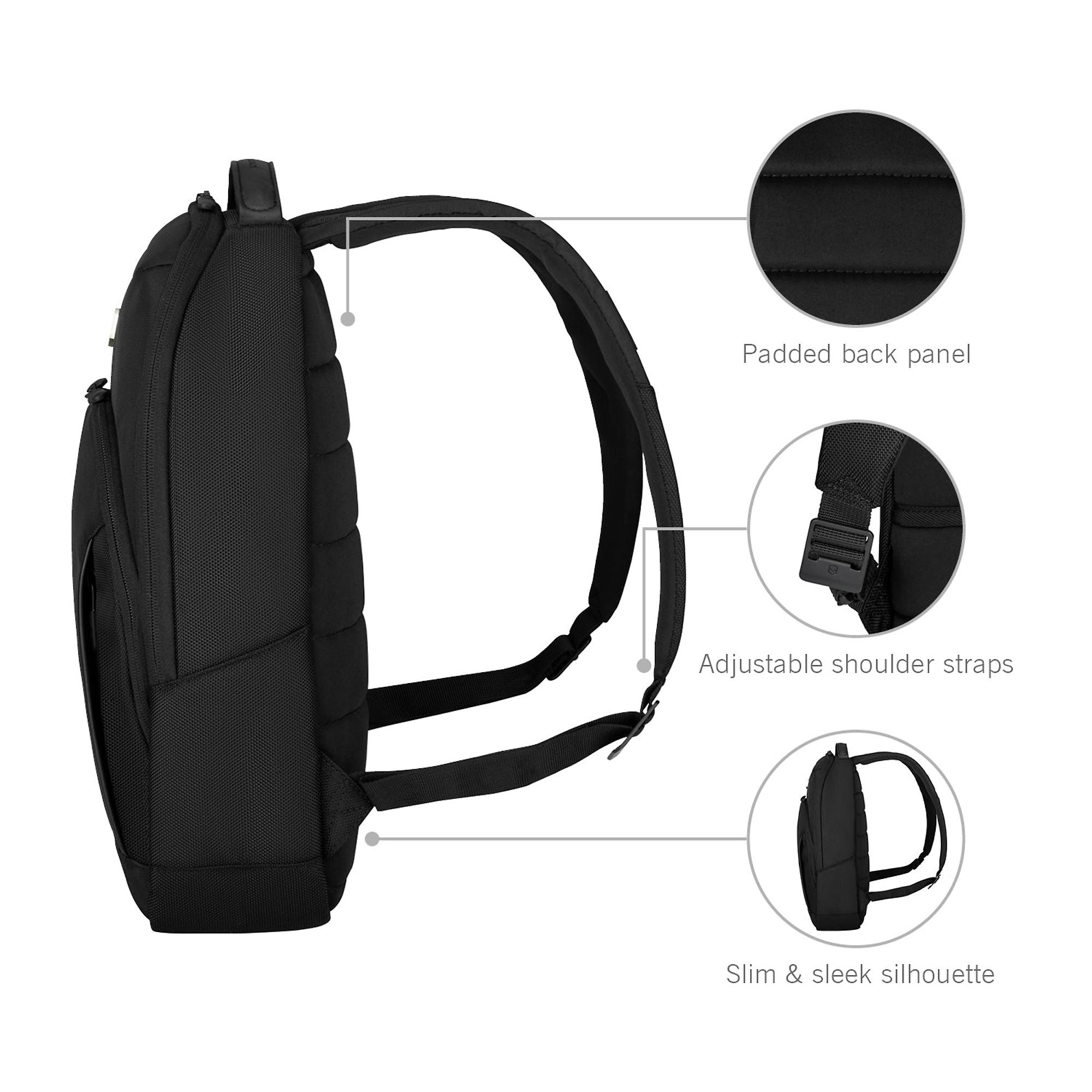Product image 4 of 13 of Victorinox Altmont Professional Slim 14'' City Laptop Backpack - Black