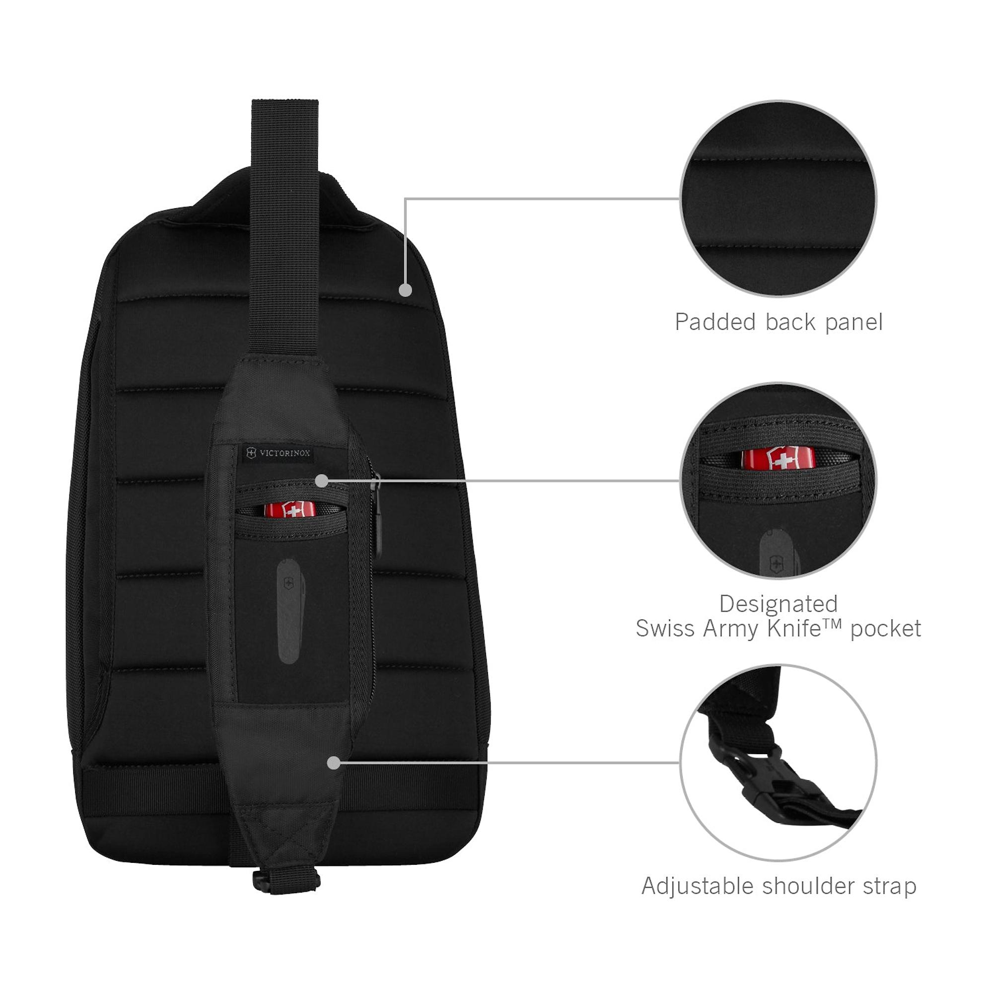 Product image 4 of 10 of Victorinox Altmont Professional Tablet Sling Bag - Black
