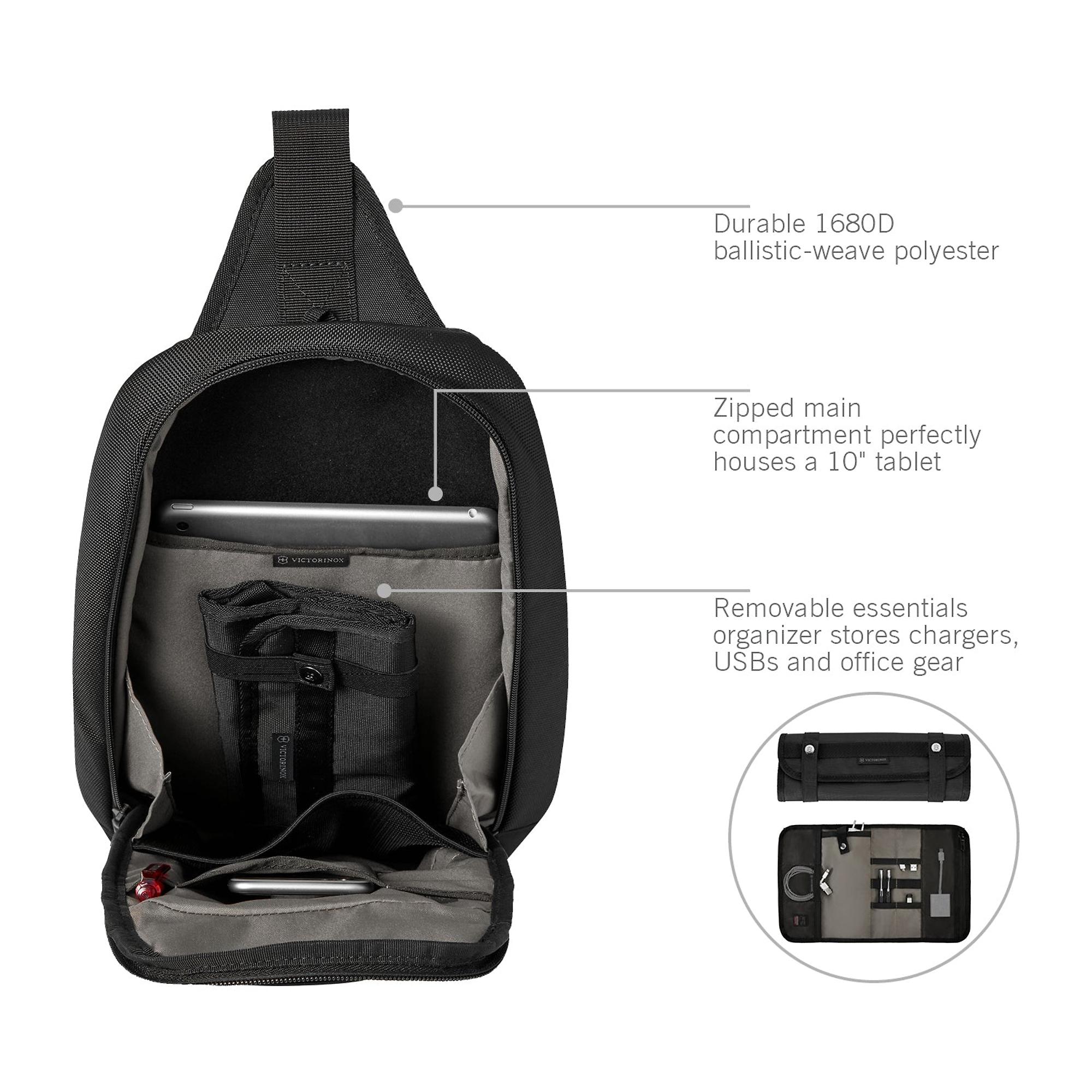 Product image 5 of 10 of Victorinox Altmont Professional Tablet Sling Bag - Black
