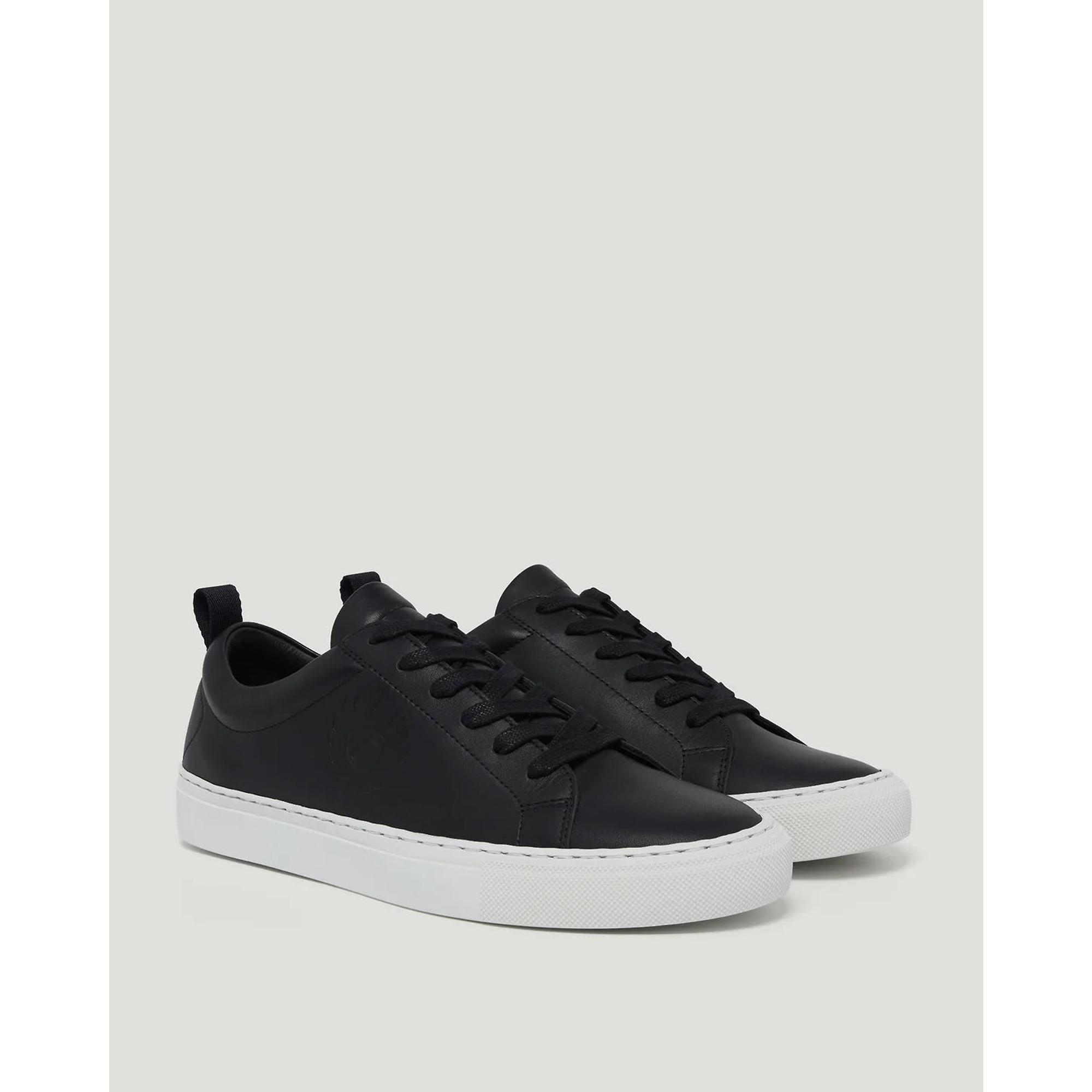 Product image 2 of 5 of Belstaff Men's Nappa Leather Walton Trainers - Black