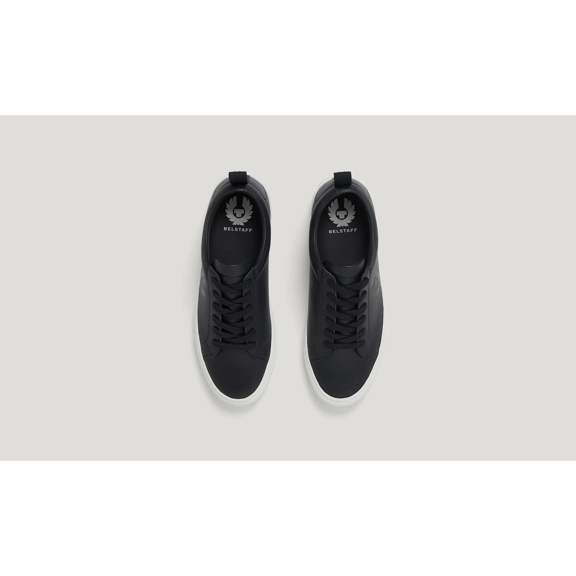 Product image 3 of 5 of Belstaff Men's Nappa Leather Walton Trainers - Black