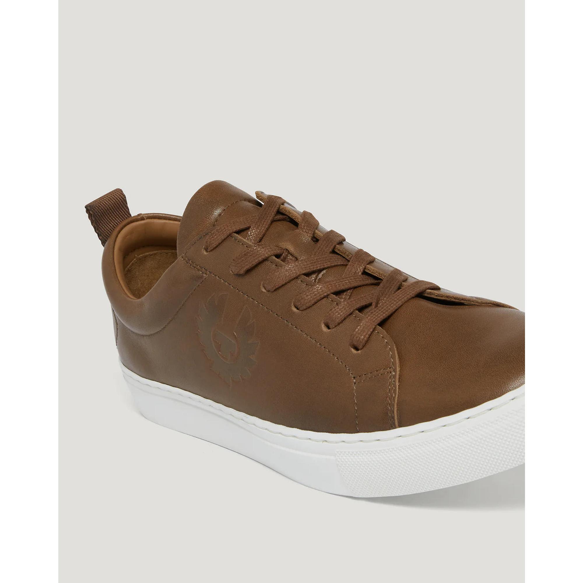 Product image 5 of 5 of Belstaff Men's Nappa Leather Walton Trainers - Cork