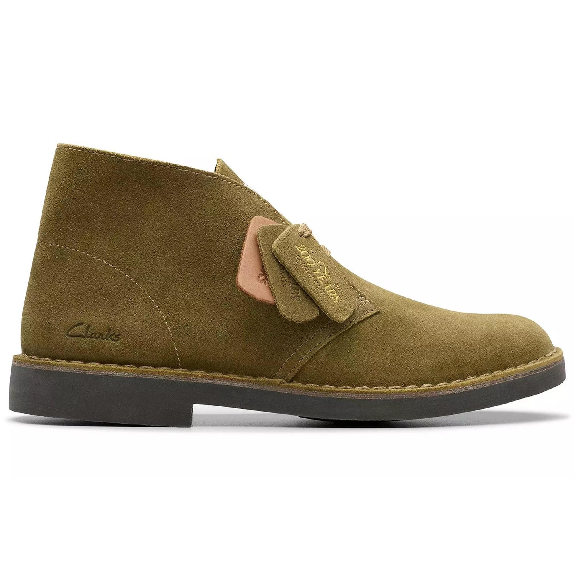Product image 1 of 7 of Clarks Men's Desert Boot Evo Suede - Olive Suede