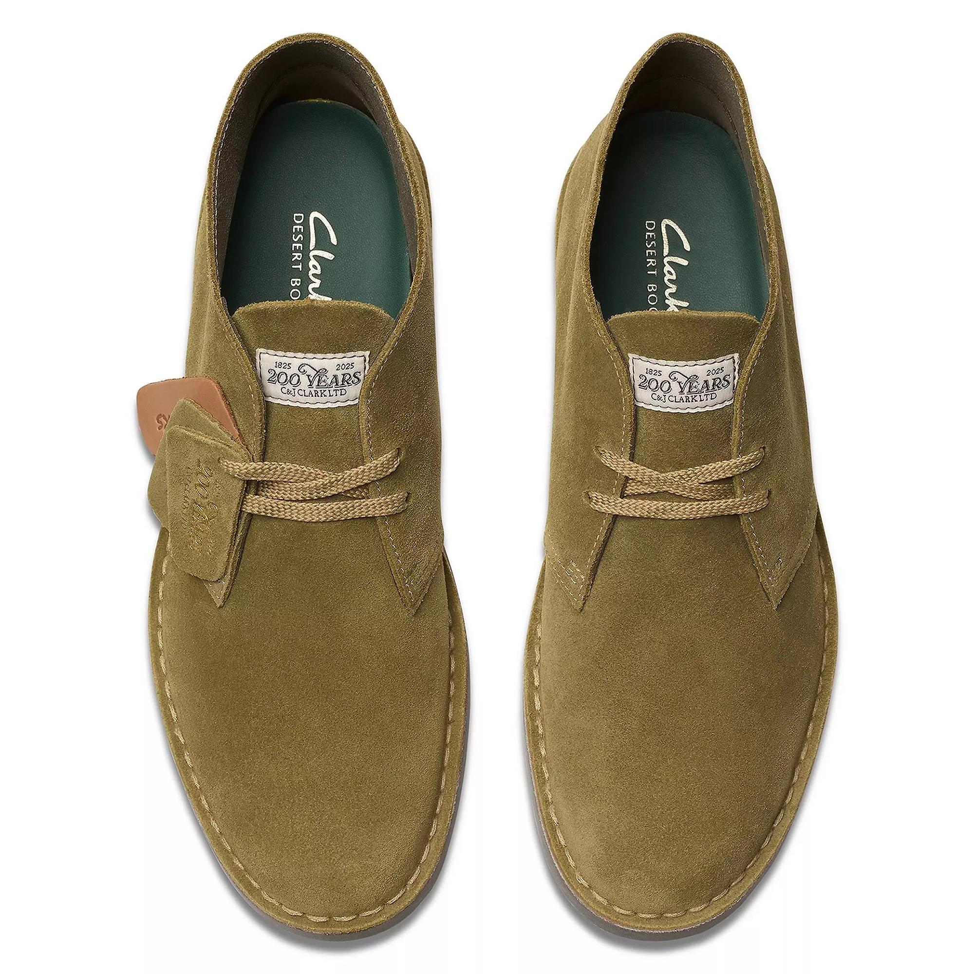 Product image 4 of 7 of Clarks Men's Desert Boot Evo Suede - Olive Suede