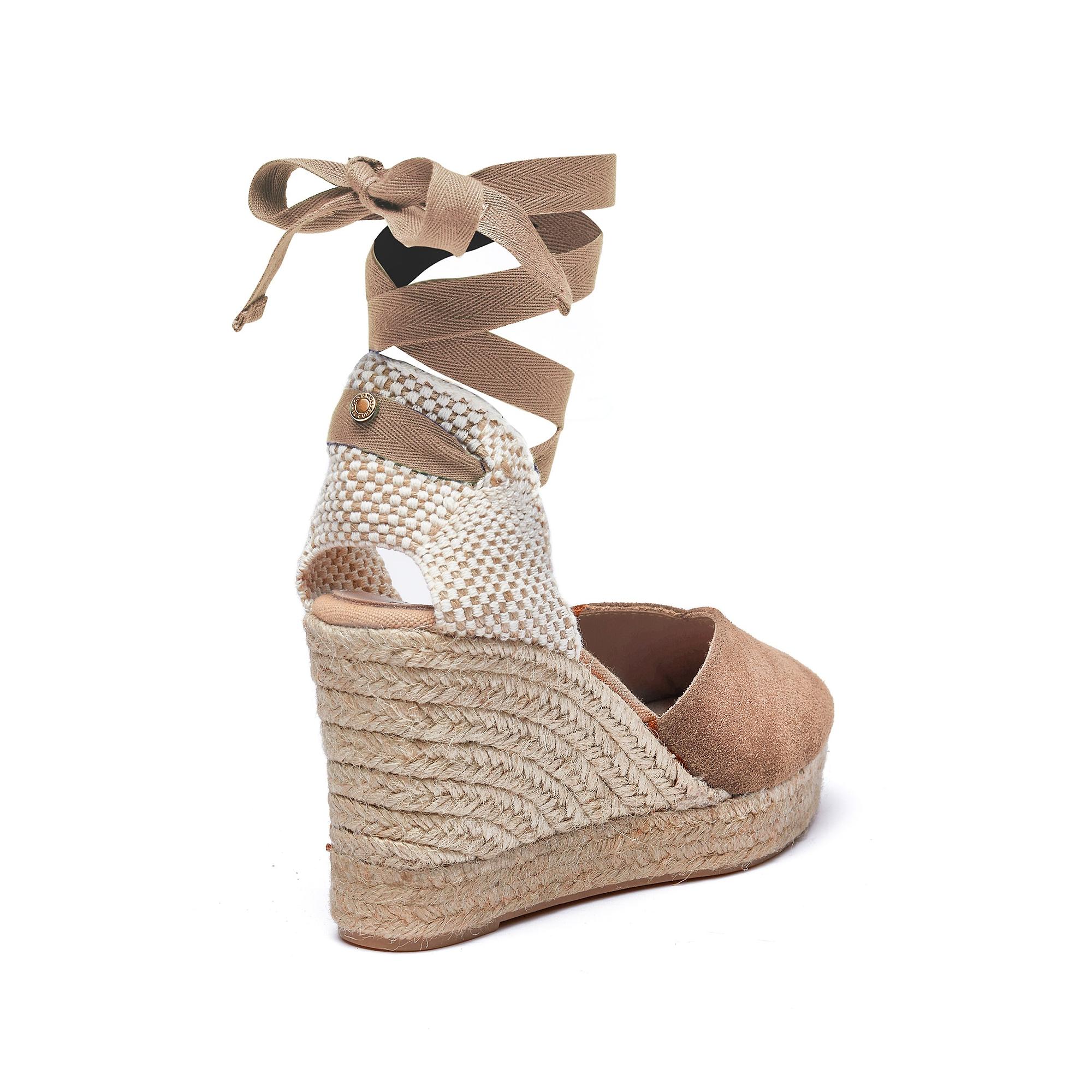 Product image 7 of 7 of Holland Cooper Women's Seville Wedge Sandals - Taupe