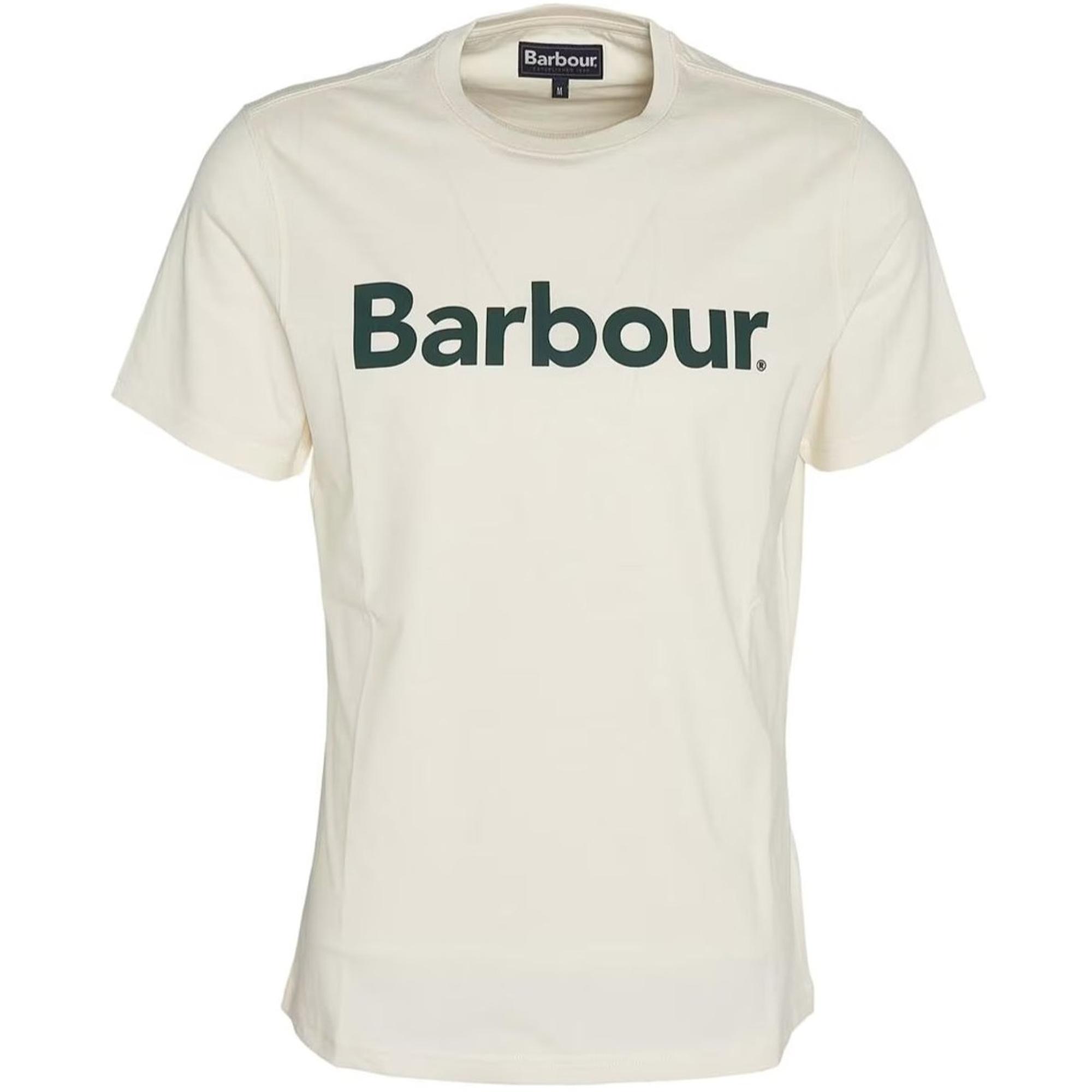 Product image 1 of 4 of Barbour Men's Logo T-Shirt - Whisper White