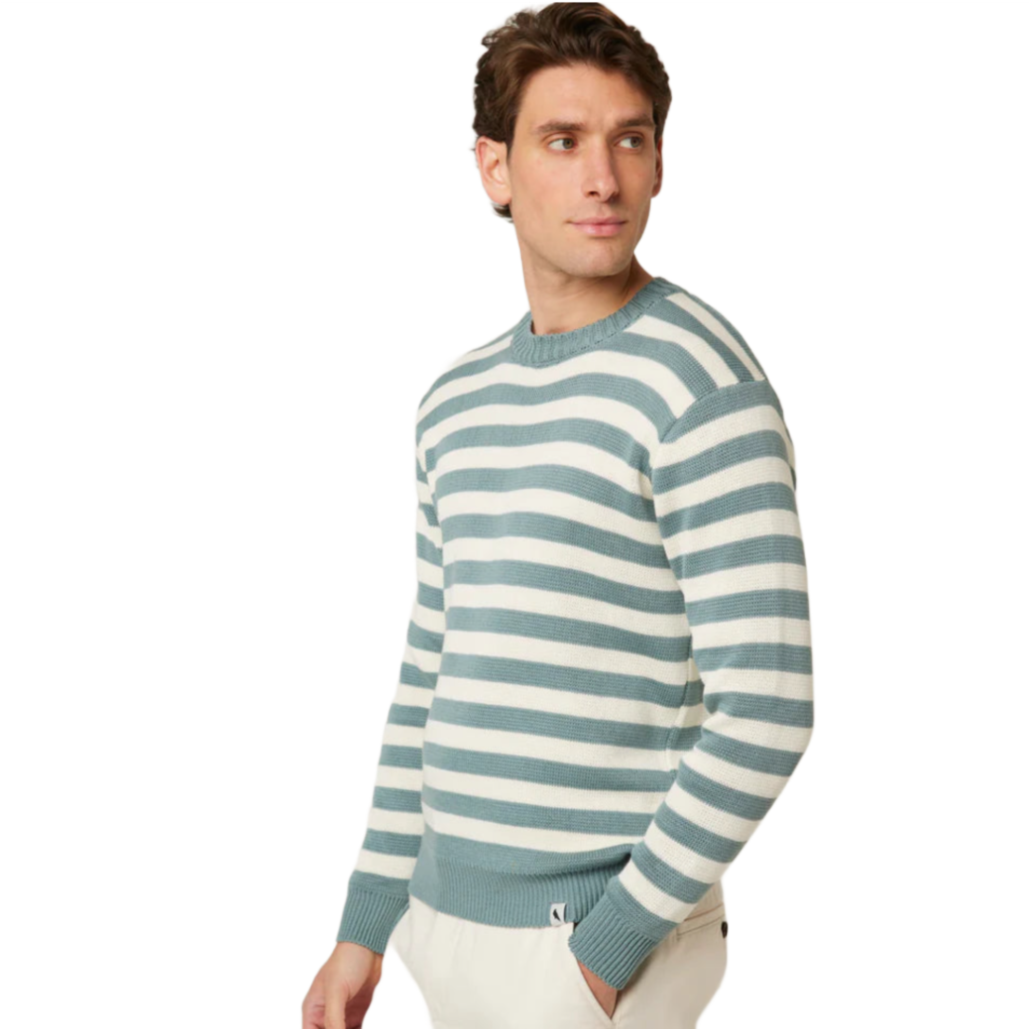 Product image 2 of 2 of Peregrine Men's Richmond Sweater - Lovat/White