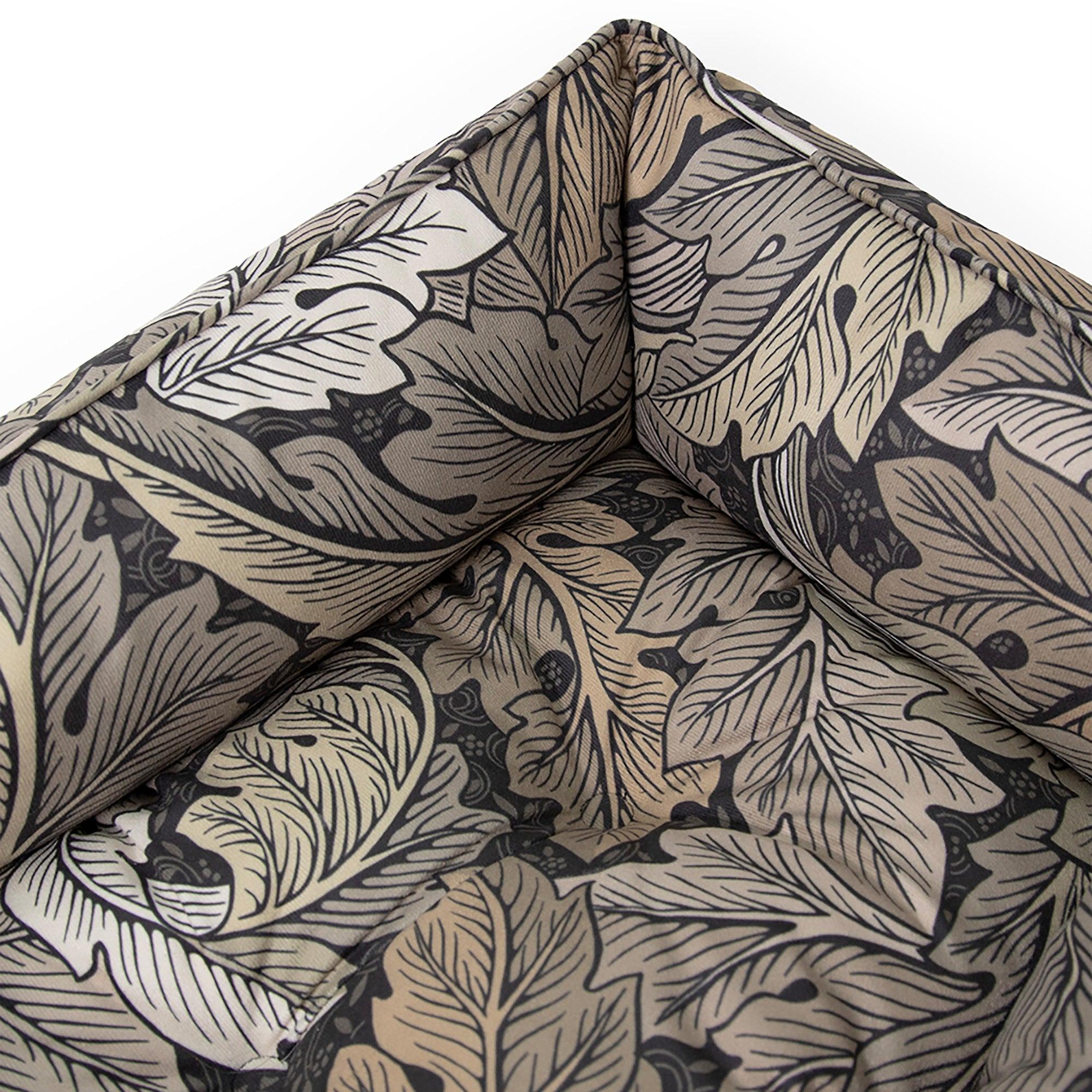 Product image 5 of 6 of William Morris Square Dog Bed - Acanthus Print