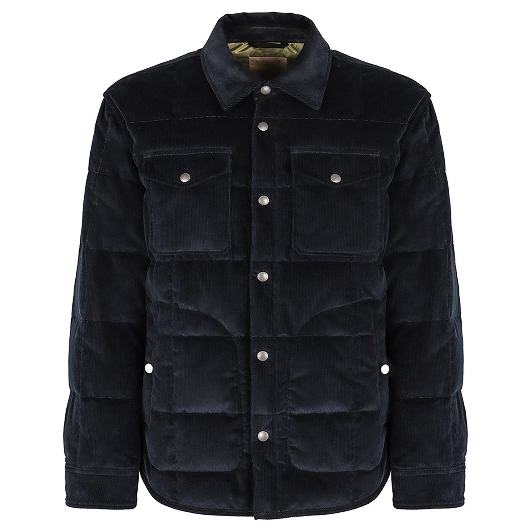 Product image 1 of 2 of Woolrich Men's Alaskan Corduroy Down Overshirt Jacket - Melton Blue