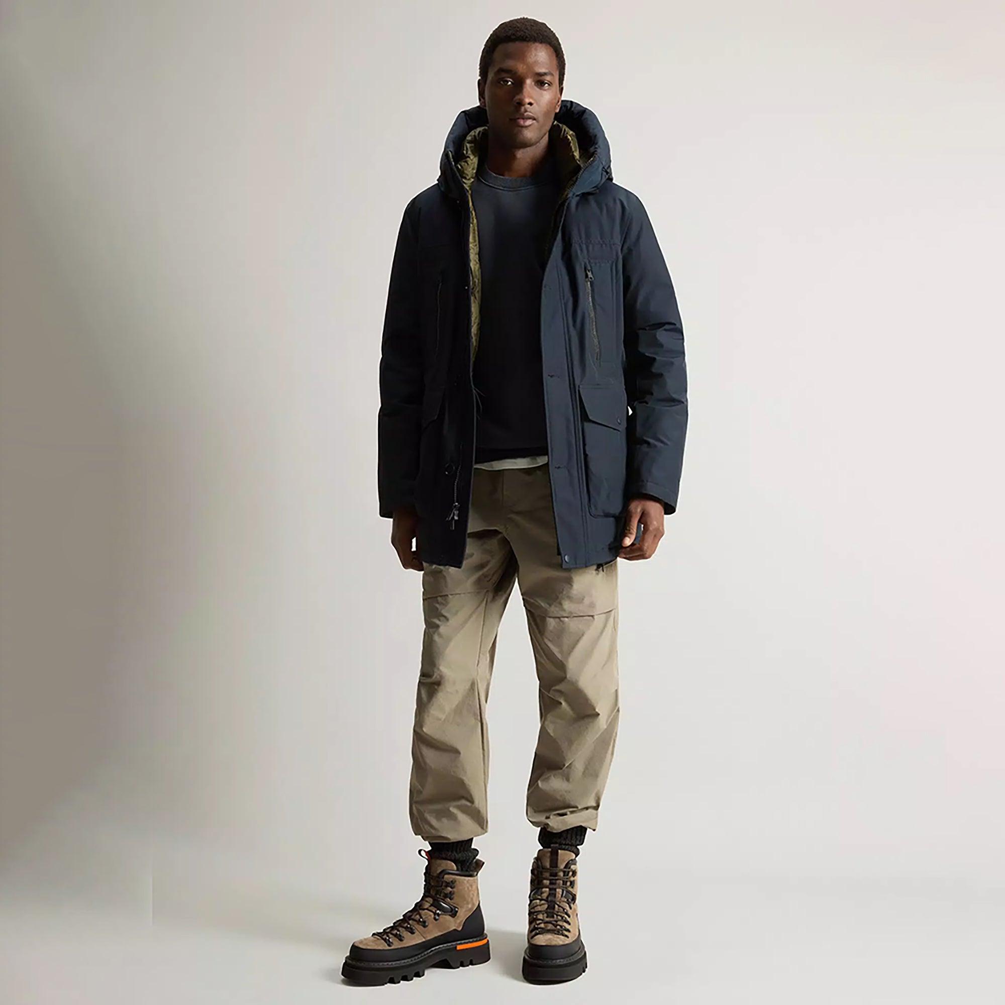 Product image 3 of 12 of Woolrich Men's Arctic Evolution Parka - Melton Blue
