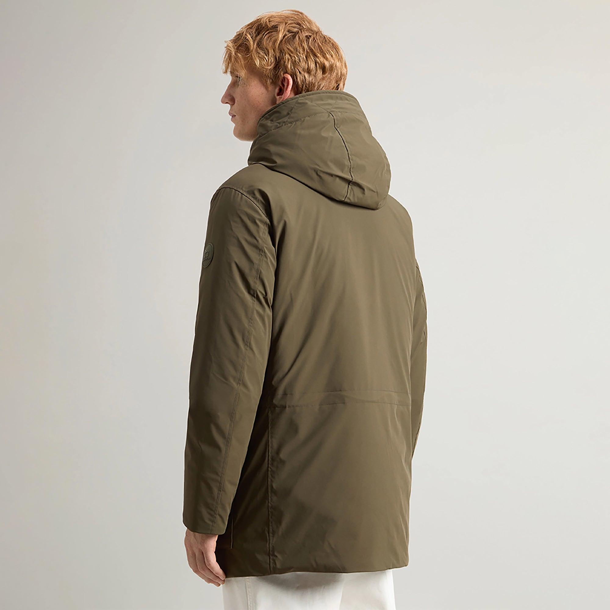 Product image 4 of 10 of Woolrich Men's Arctic Stretch Down Parka - Dark Green