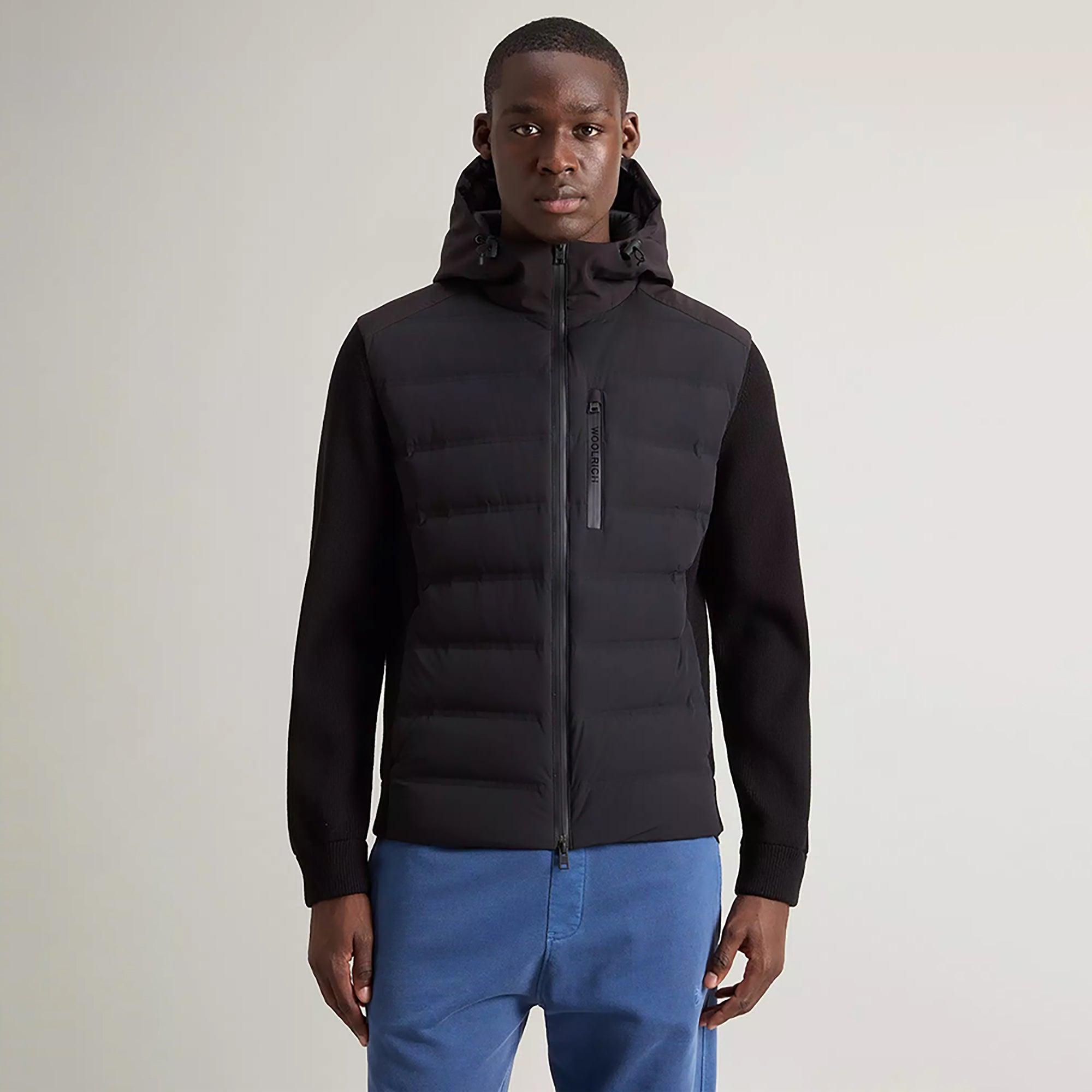 Product image 2 of 10 of Woolrich Men's Bering Hybrid Jacket - Black