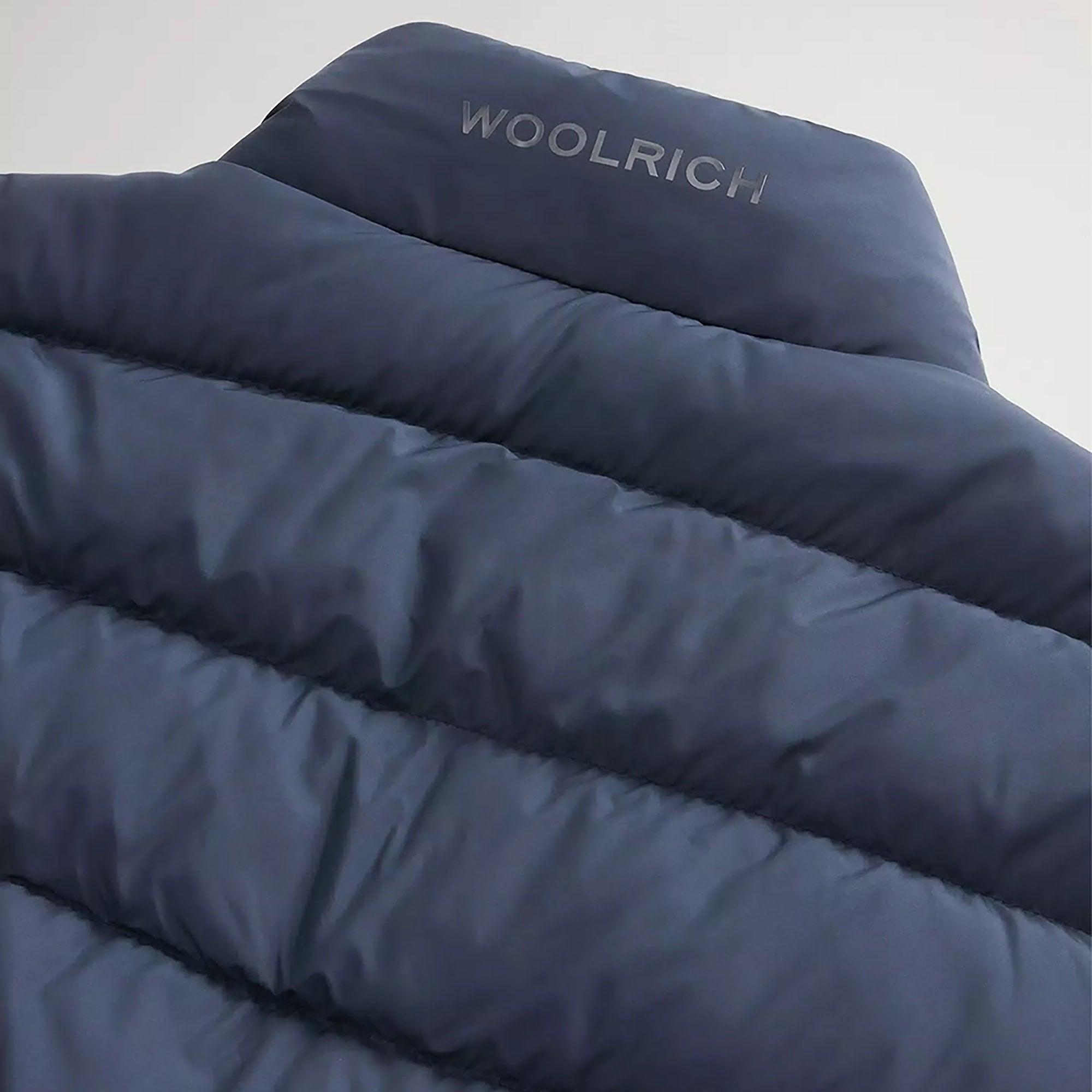 Product image 7 of 9 of Woolrich Men's Lightweight Microfibre Down Jacket - Melton Blue