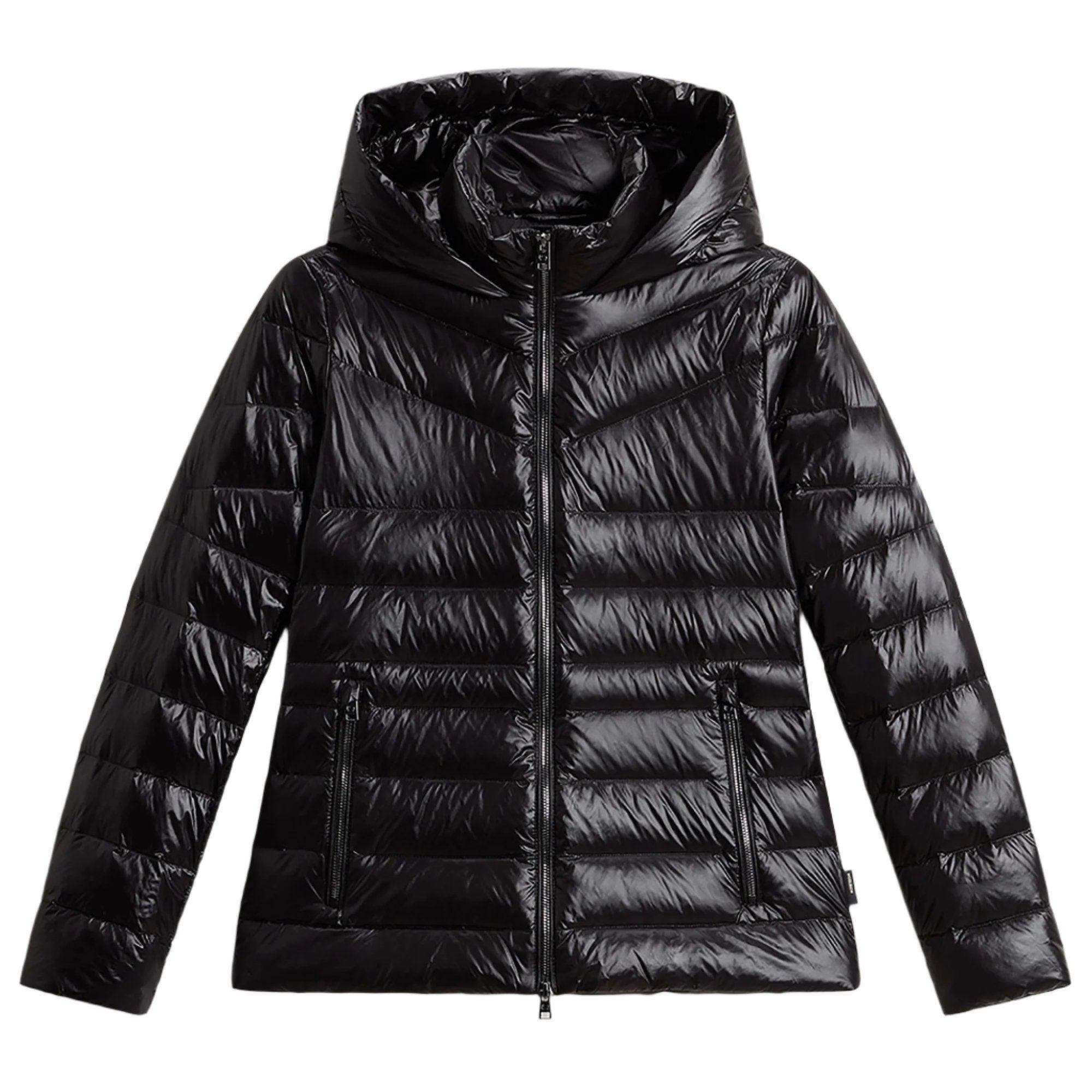Product image 1 of 8 of Woolrich Women's Aliquippa Lightweight Down Jacket - Black