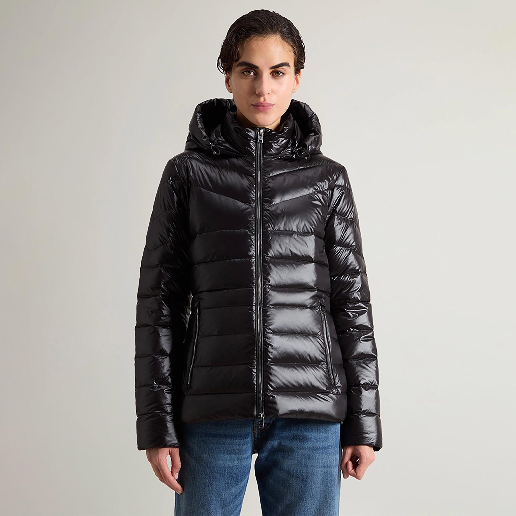 Product image 2 of 8 of Woolrich Women's Aliquippa Lightweight Down Jacket - Black
