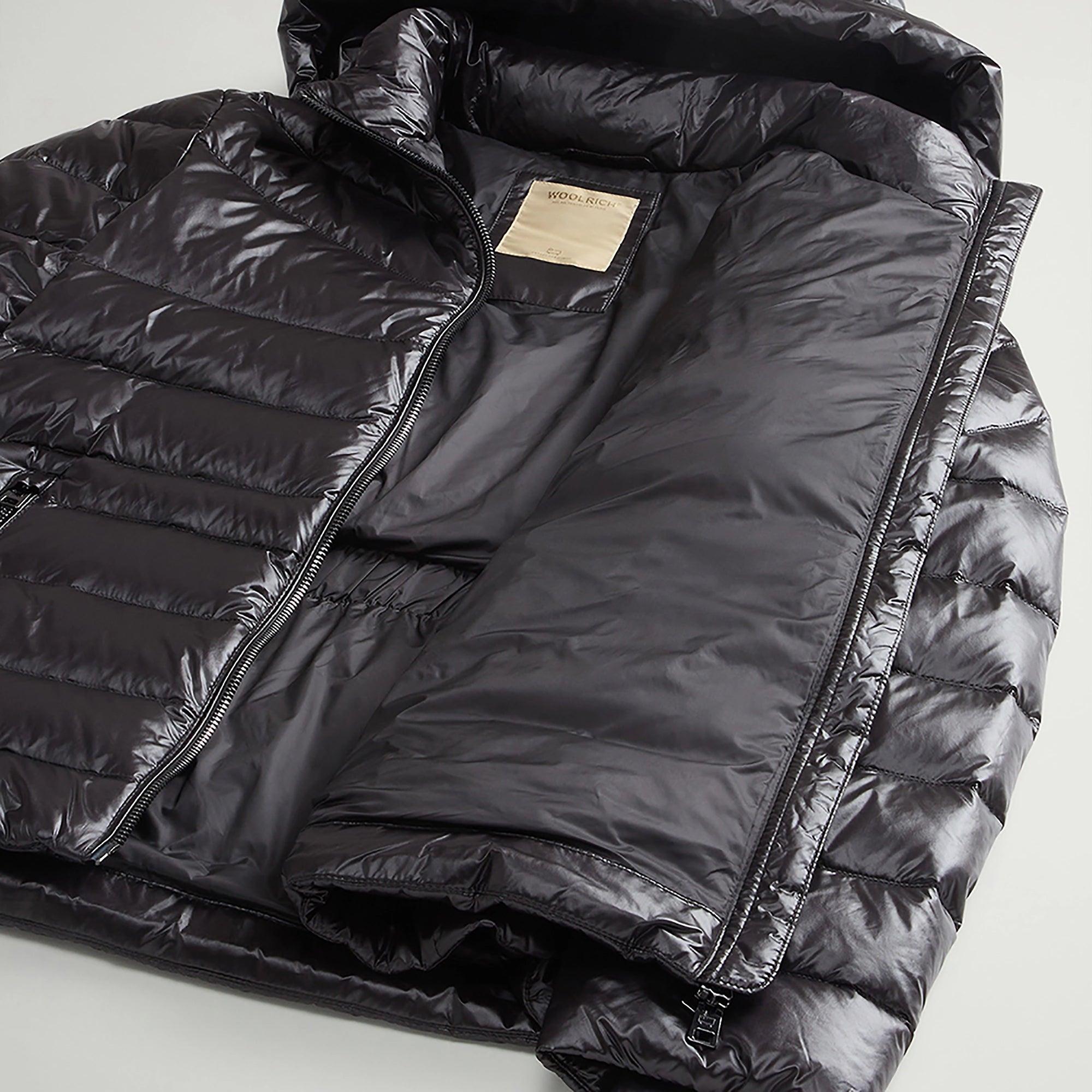 Product image 8 of 8 of Woolrich Women's Aliquippa Lightweight Down Jacket - Black