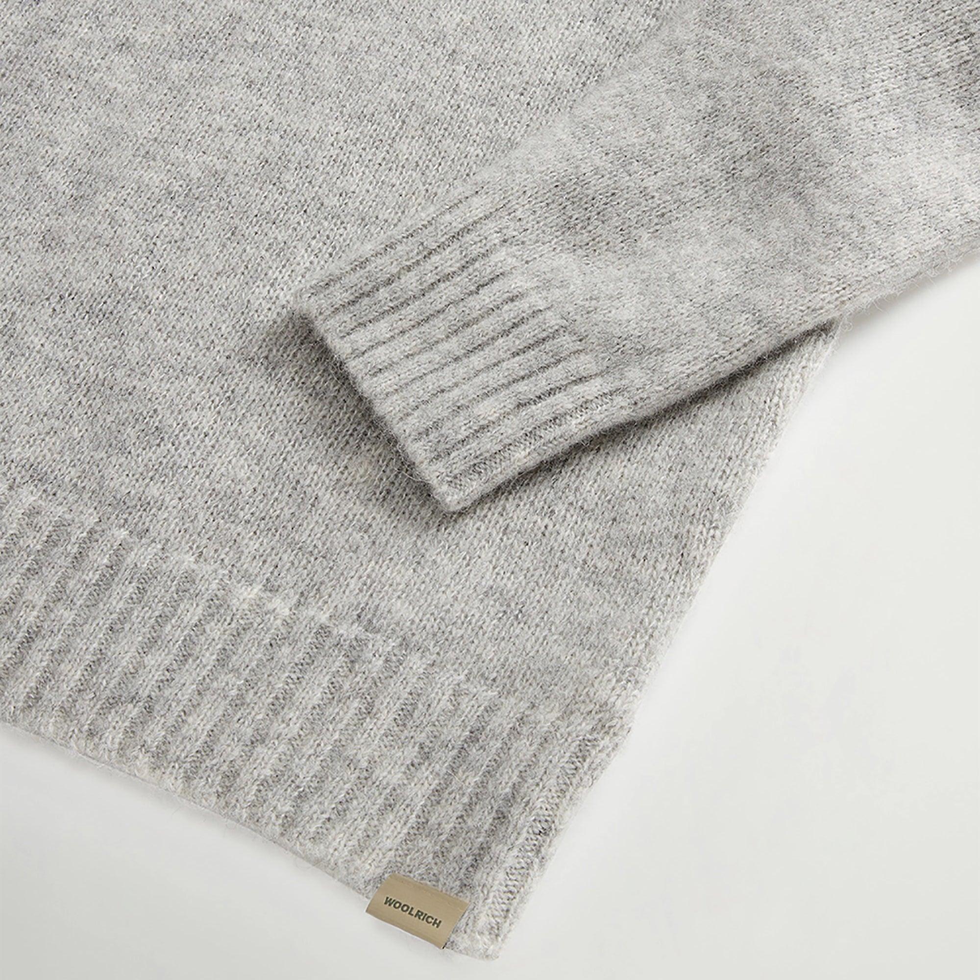 Product image 7 of 8 of Woolrich Women's Alpaca Blend Sweater - Grey Melange