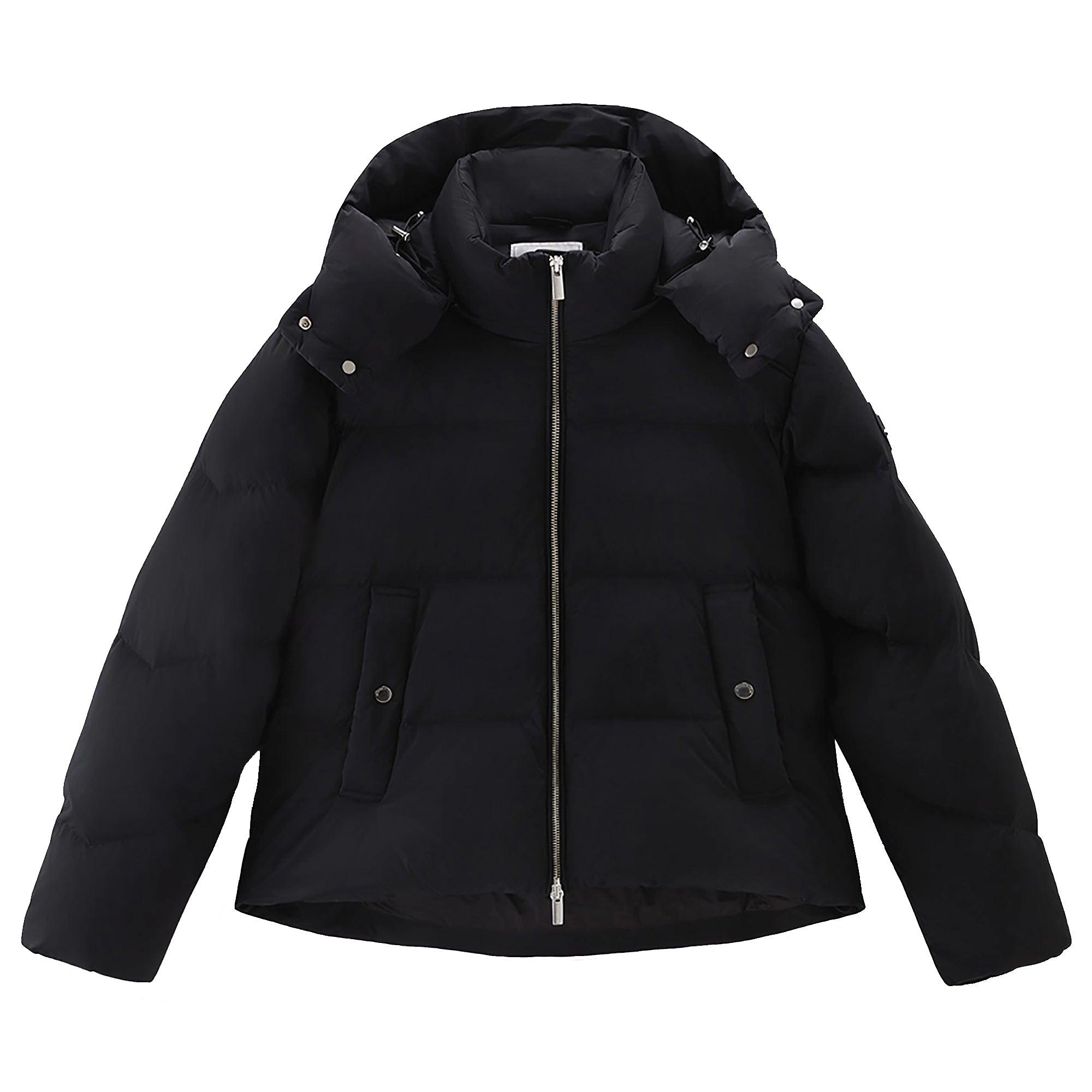 Product image 1 of 10 of Woolrich Women's Short Alsea Down Puffer Jacket - Black