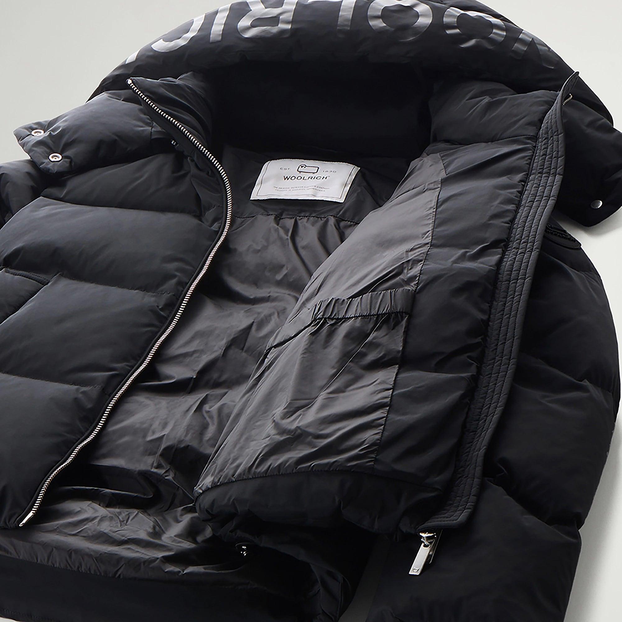 Product image 10 of 10 of Woolrich Women's Short Alsea Down Puffer Jacket - Black