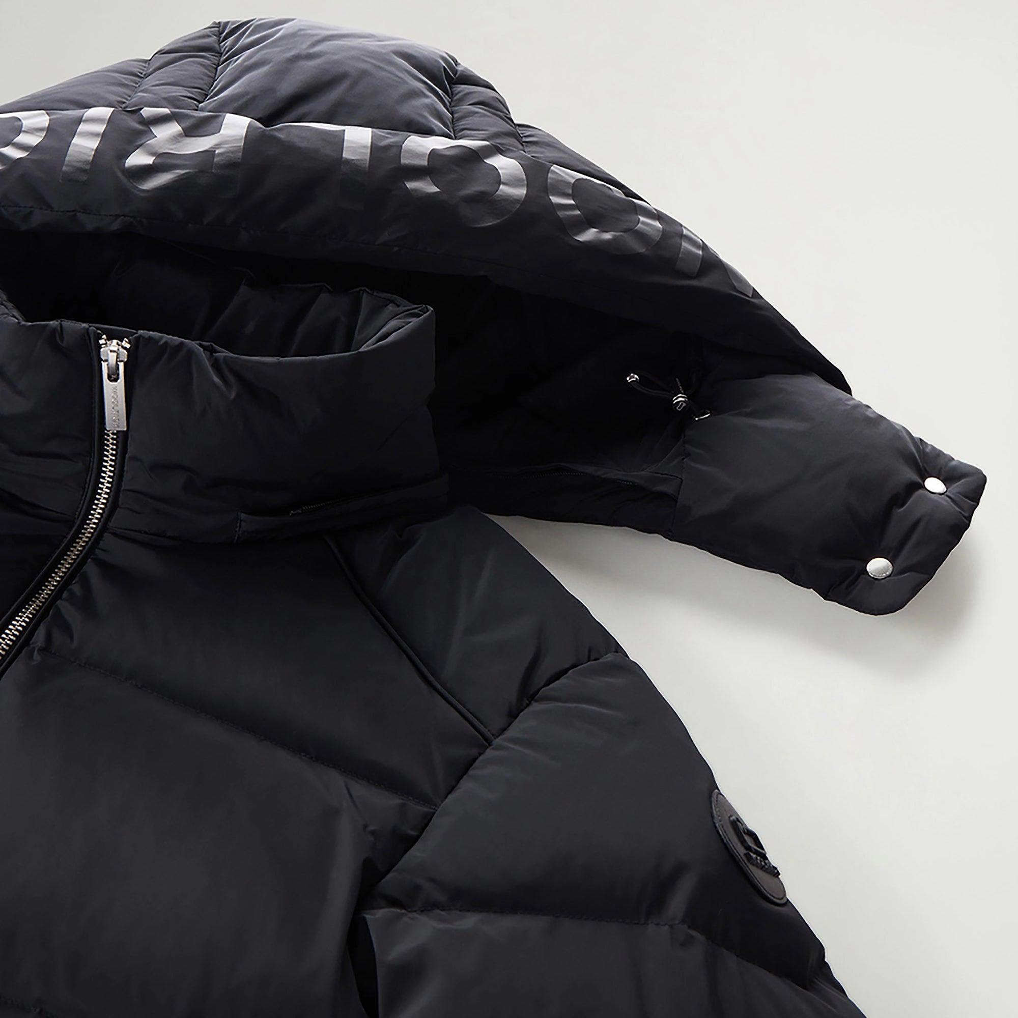 Product image 7 of 10 of Woolrich Women's Short Alsea Down Puffer Jacket - Black