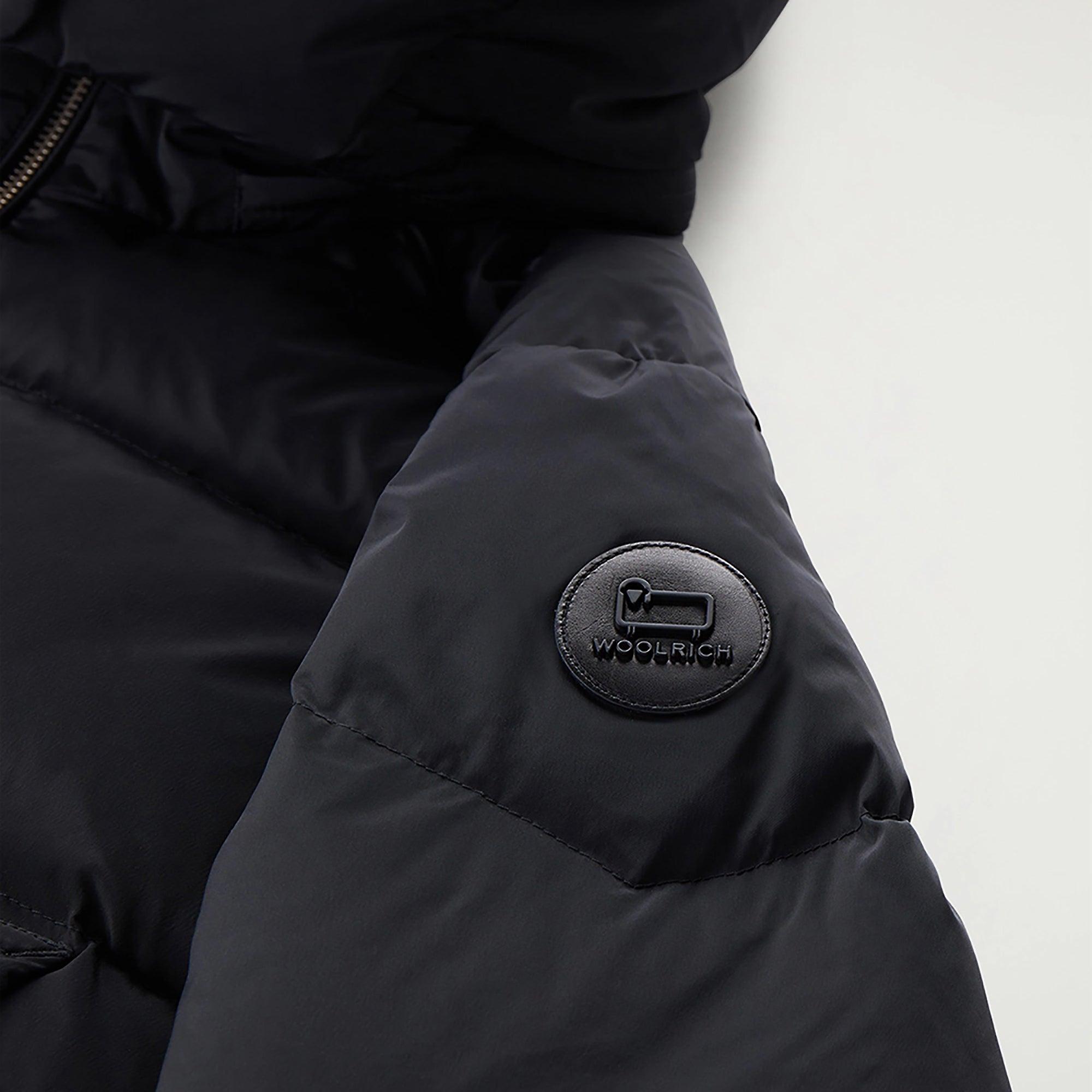 Product image 8 of 10 of Woolrich Women's Short Alsea Down Puffer Jacket - Black