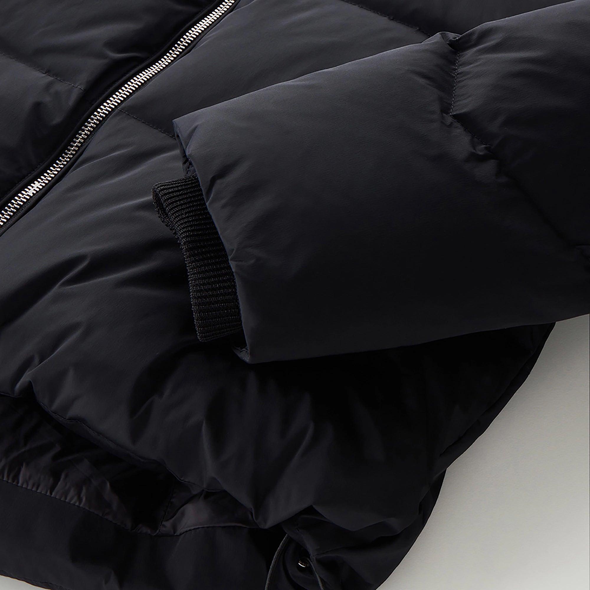 Product image 9 of 10 of Woolrich Women's Short Alsea Down Puffer Jacket - Black