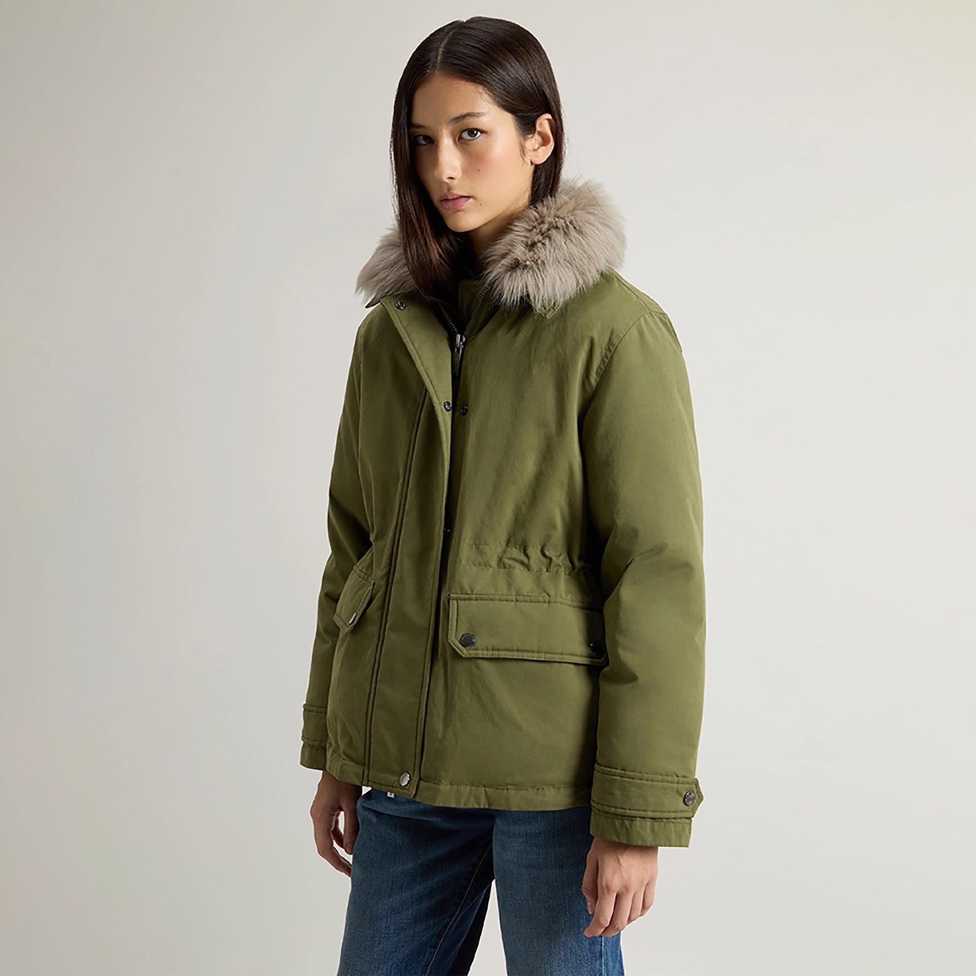 Product image 5 of 12 of Woolrich Women's Short Arctic Parka - Greenstone