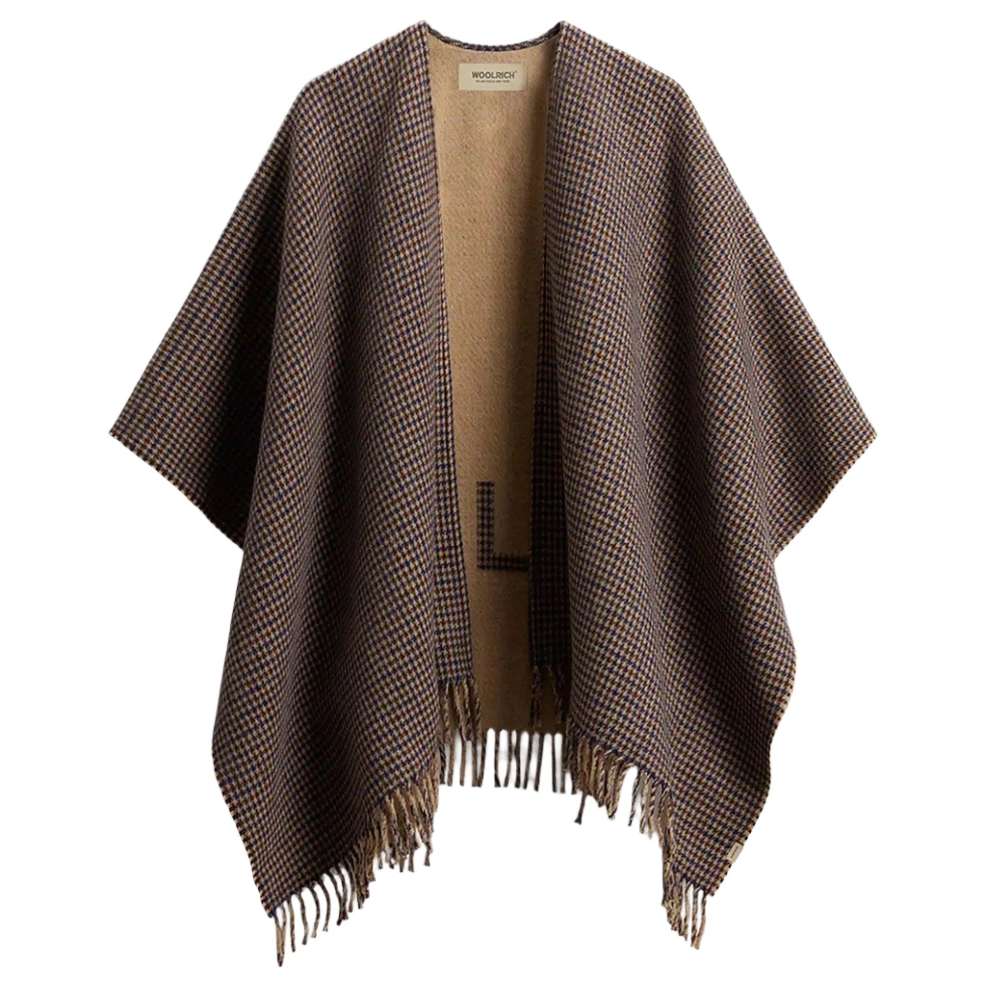 Product image 1 of 4 of Woolrich Women's Wool-Blend Double-Face Cape - Beige