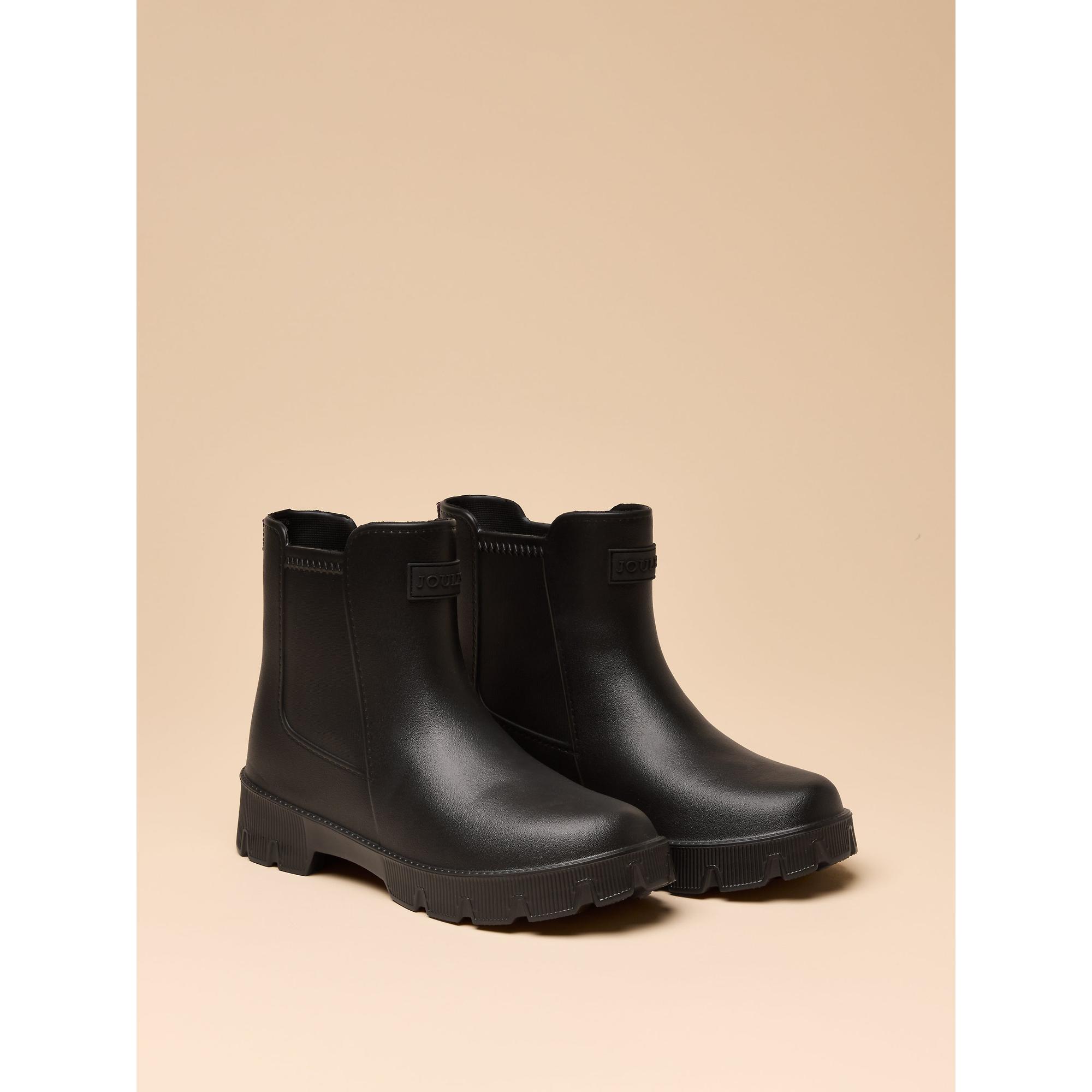 Product image 2 of 7 of Joules Women's Raindance Lightweight EVA Ankle Wellies - Black