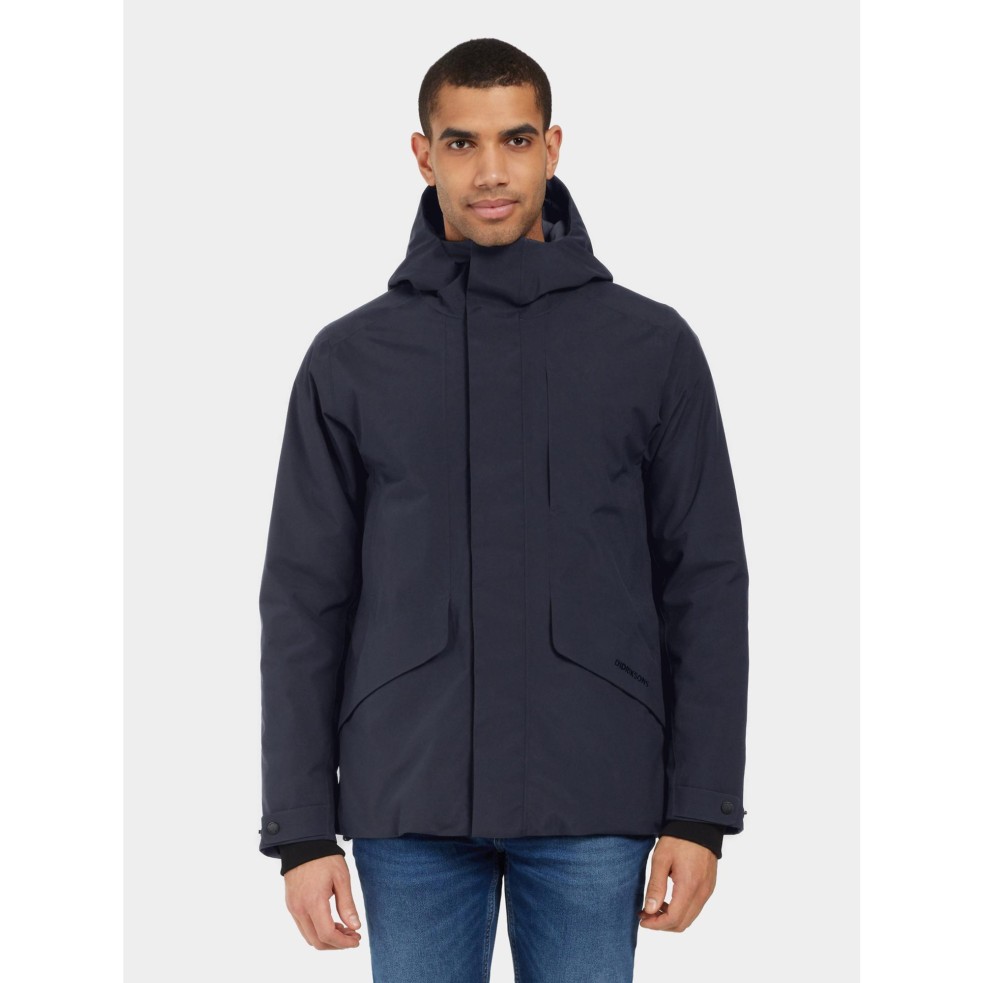 Product image 2 of 9 of Didriksons Men's Adam Parka Jacket - Dark Night Blue