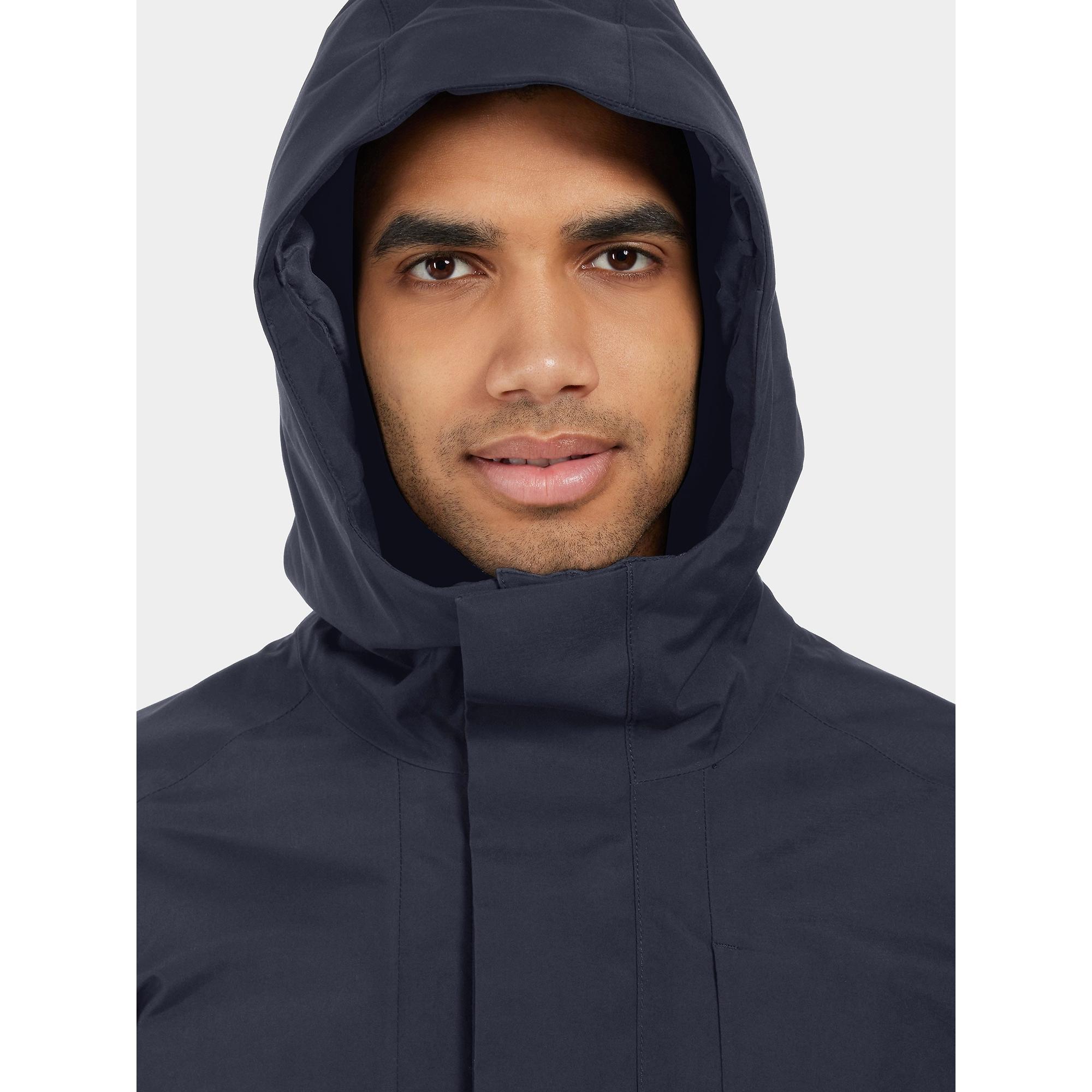 Product image 8 of 9 of Didriksons Men's Adam Parka Jacket - Dark Night Blue