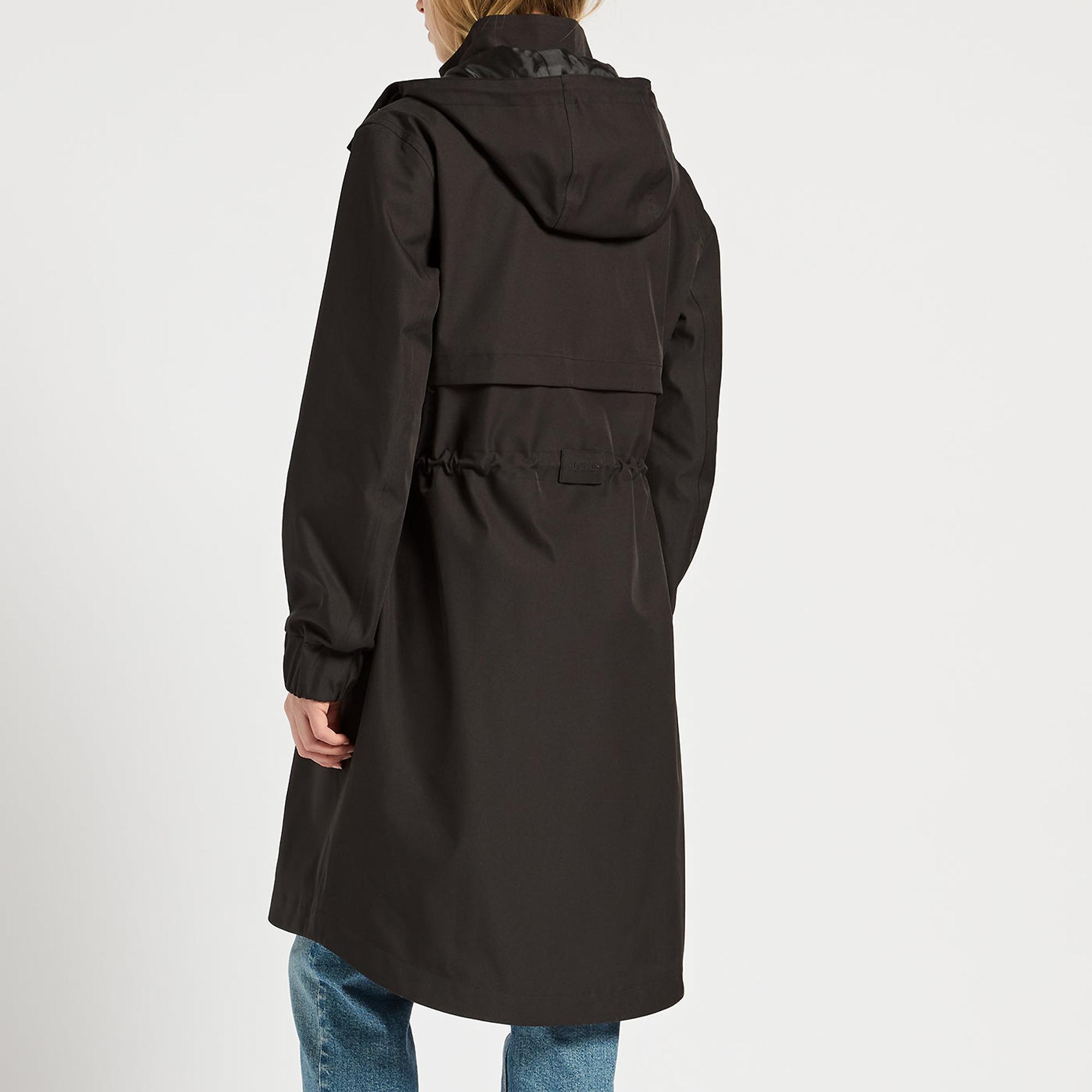 Product image 6 of 7 of Joules Women's Elbridge Waterproof Coat with Hood - Black